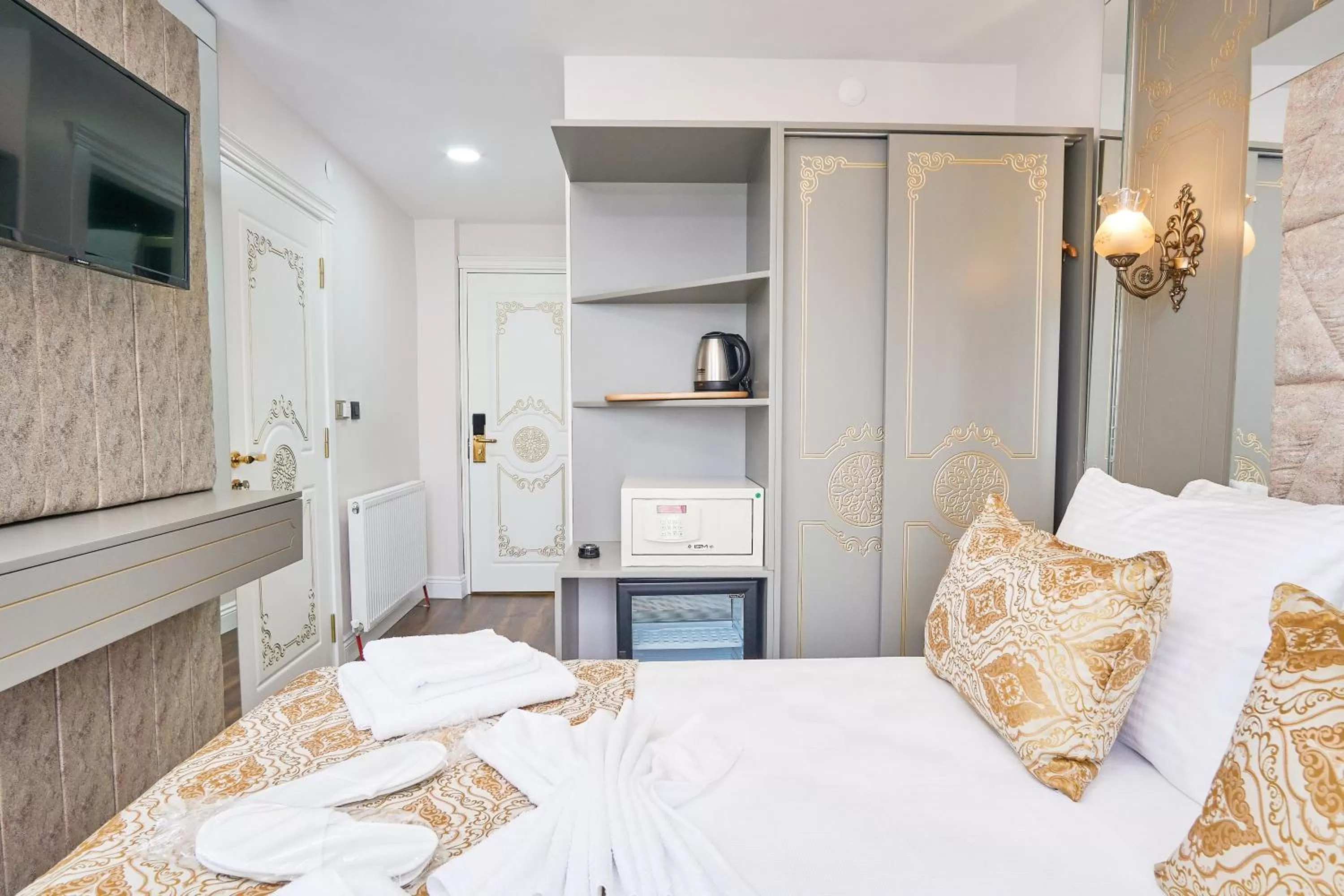 Bed in Sultan Suleyman Palace Hotel & Spa