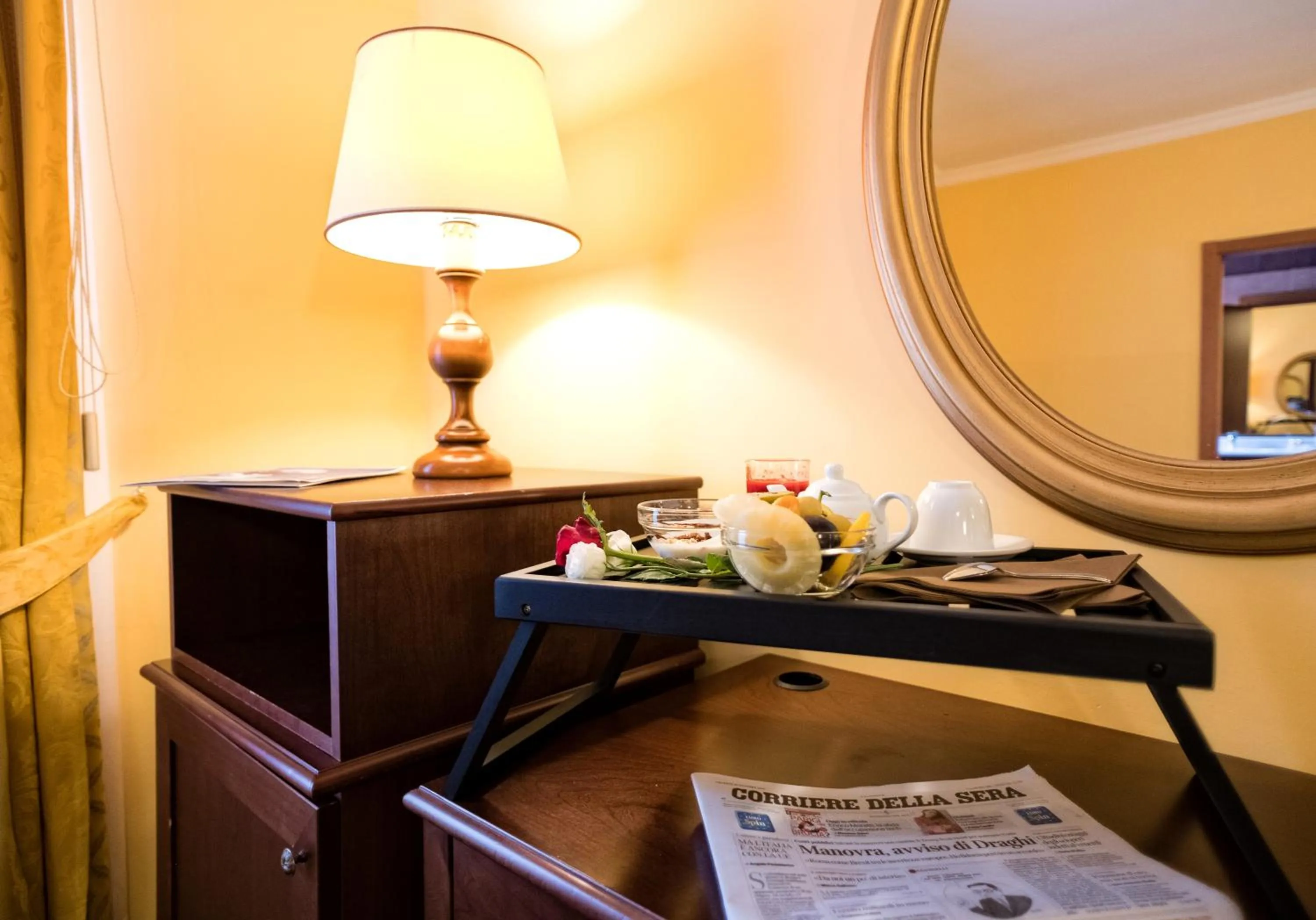 Decorative detail in Grand Hotel Italia