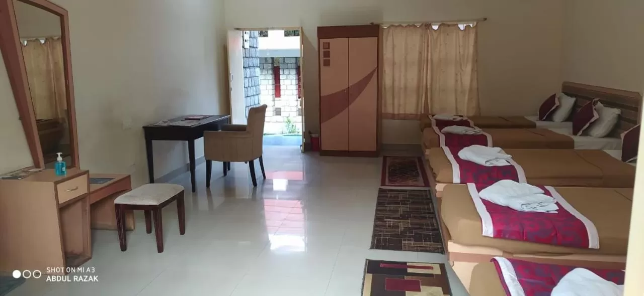 Bed in KSTDC Mayura Durg Chitradurga