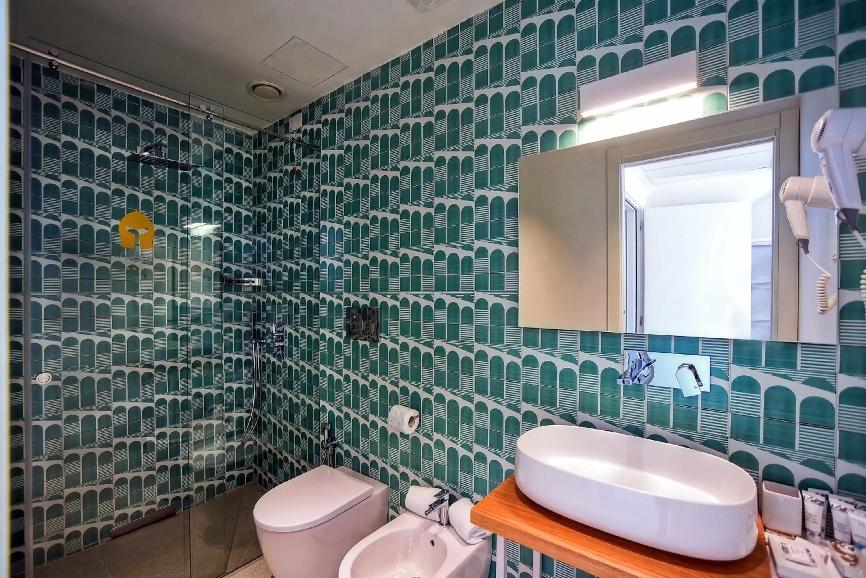 Bathroom in Hotel Graal