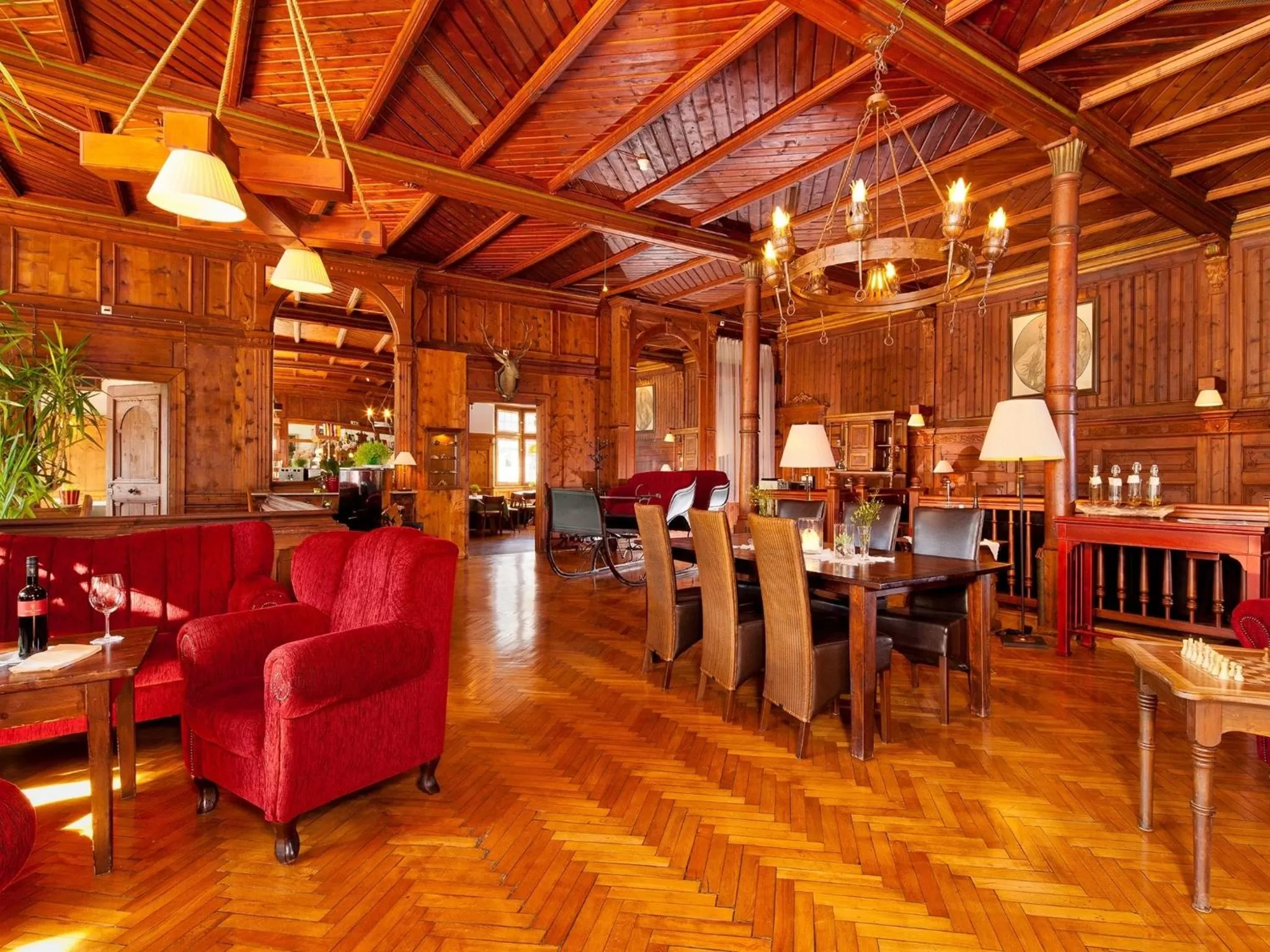 Lounge or bar in Posthotel Kassl 4-Sterne-Superior