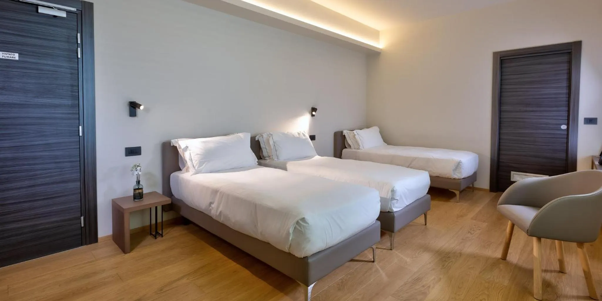 Bed in Hotel The Cube