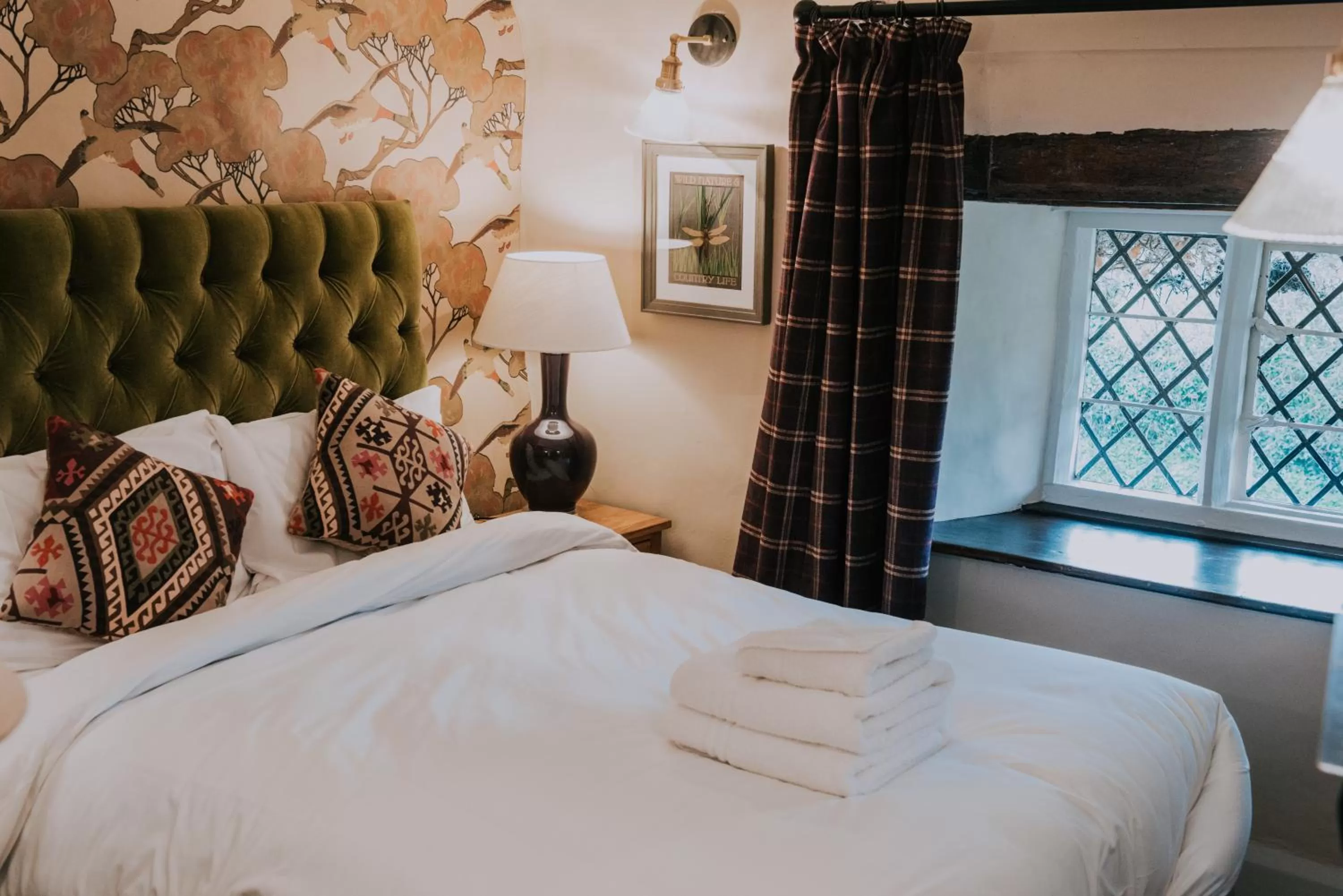 Bed in The Falkland Arms