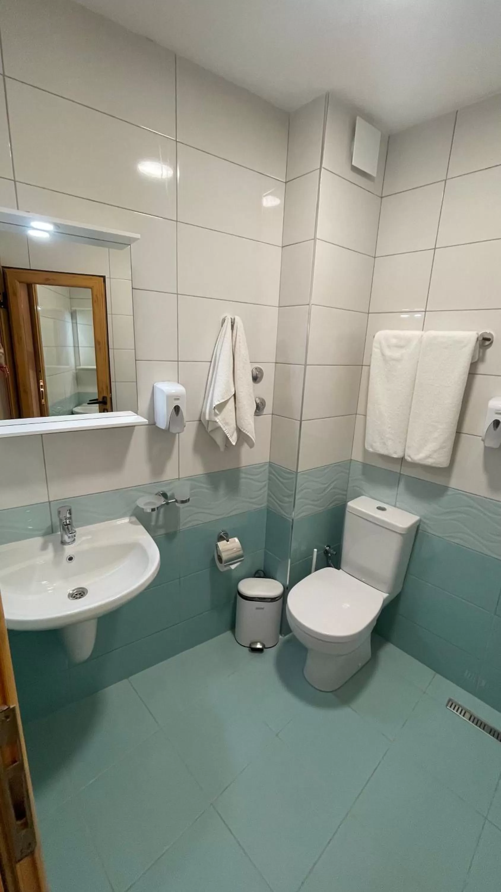 Shower in Hotel Color