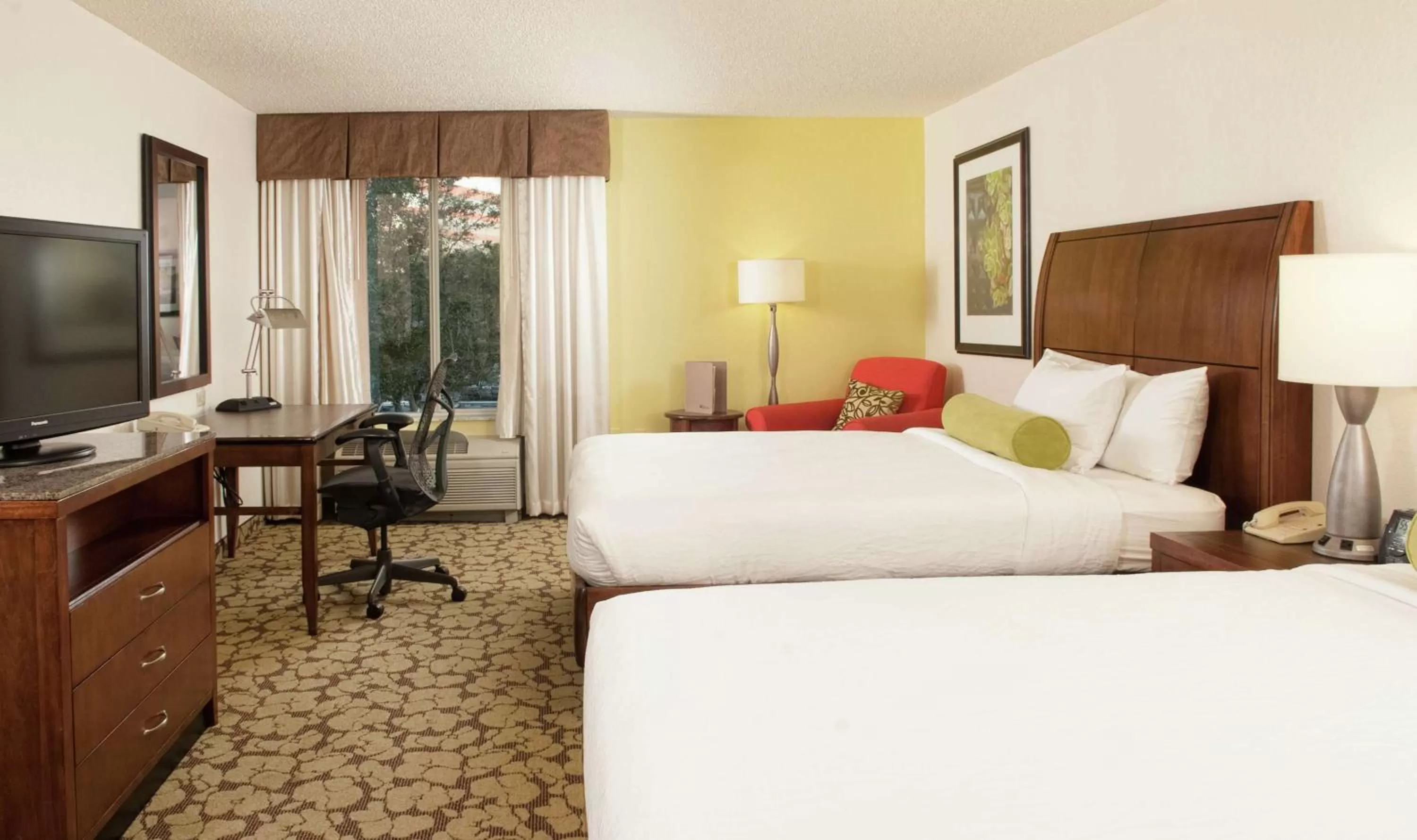 Premium Queen Room with Two Queen Beds in Hilton Garden Inn Orlando Airport