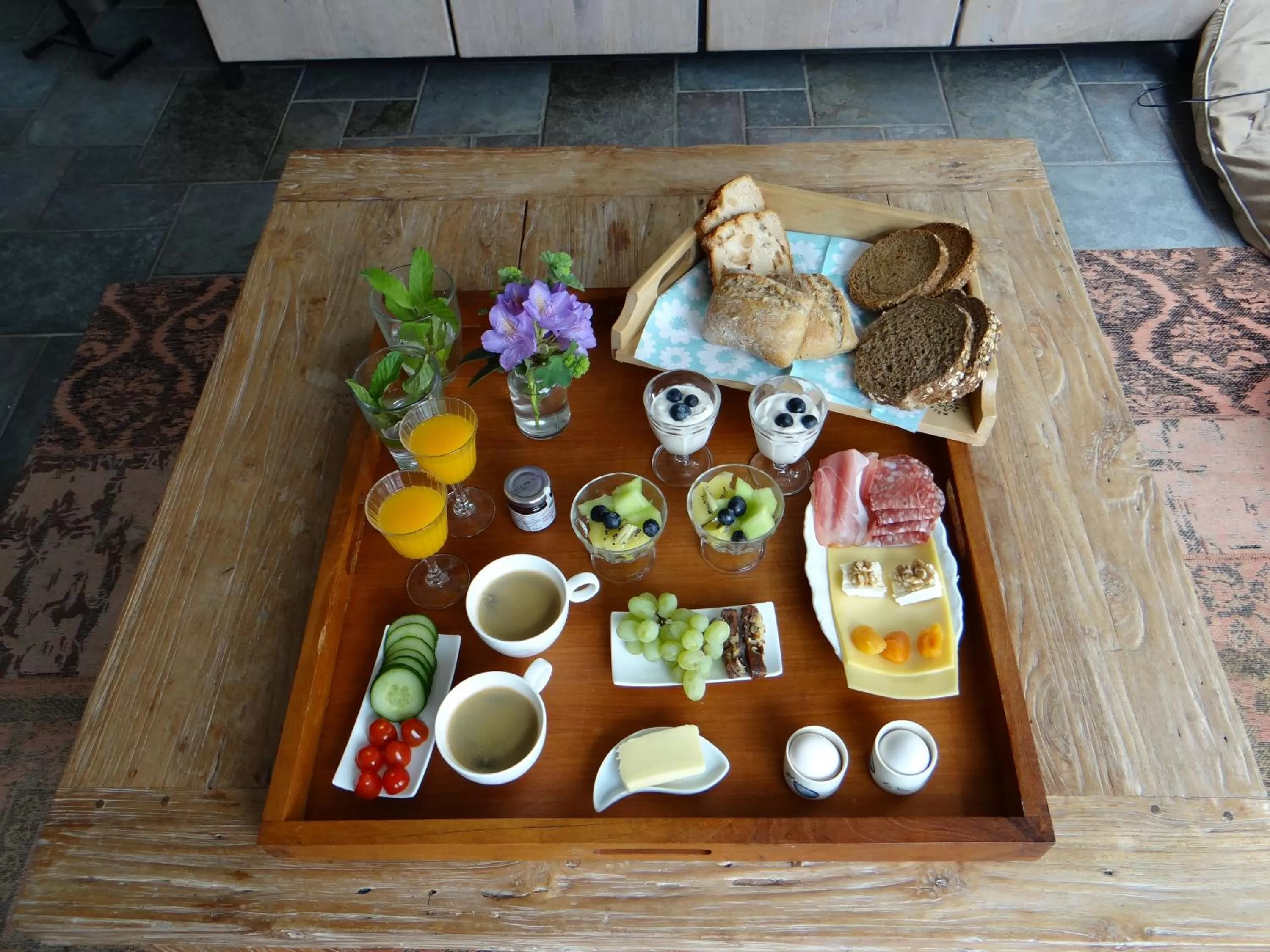 Breakfast in B&B Gastvrij Lenthe