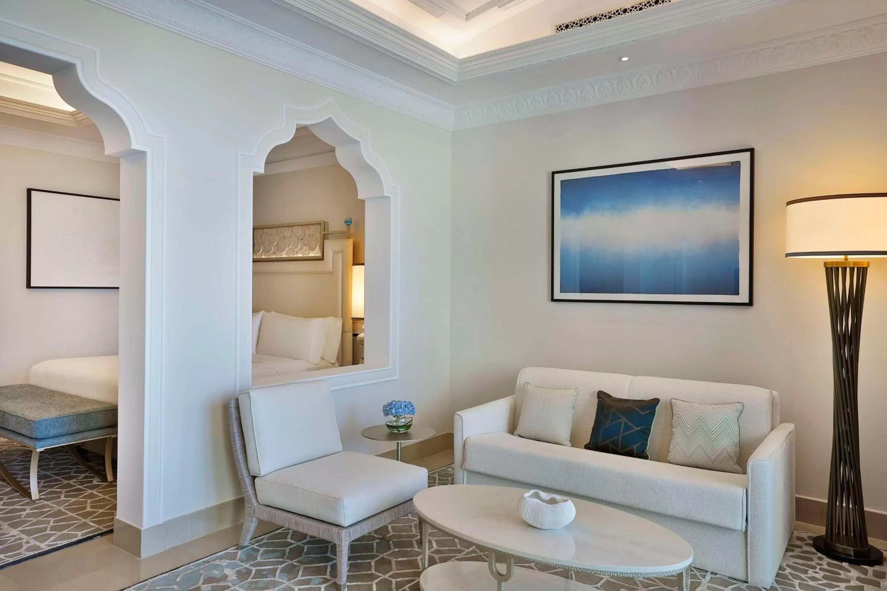 Living room in Waldorf Astoria Ras Al Khaimah