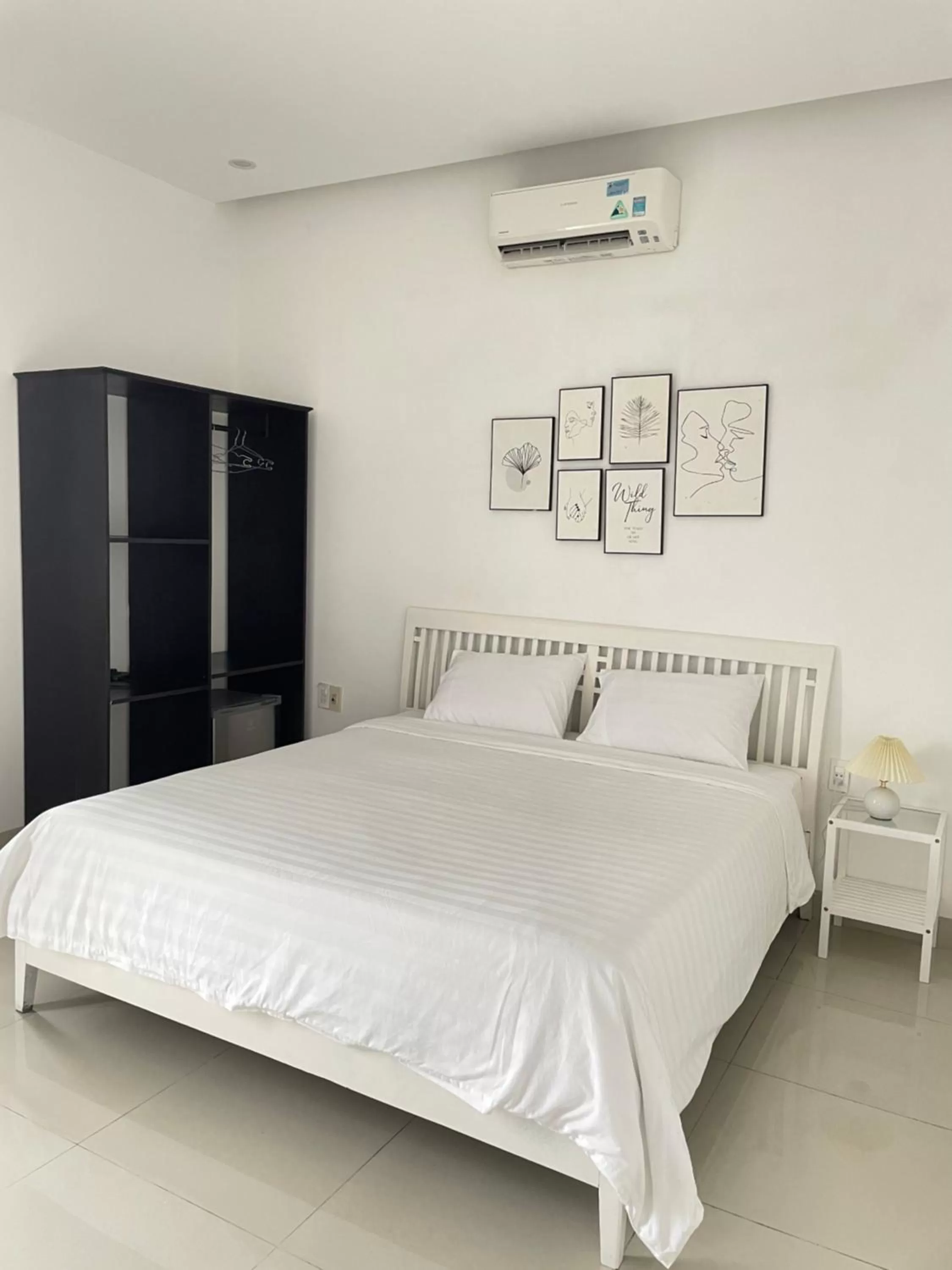 Bed in Ancient Terracotta Villa