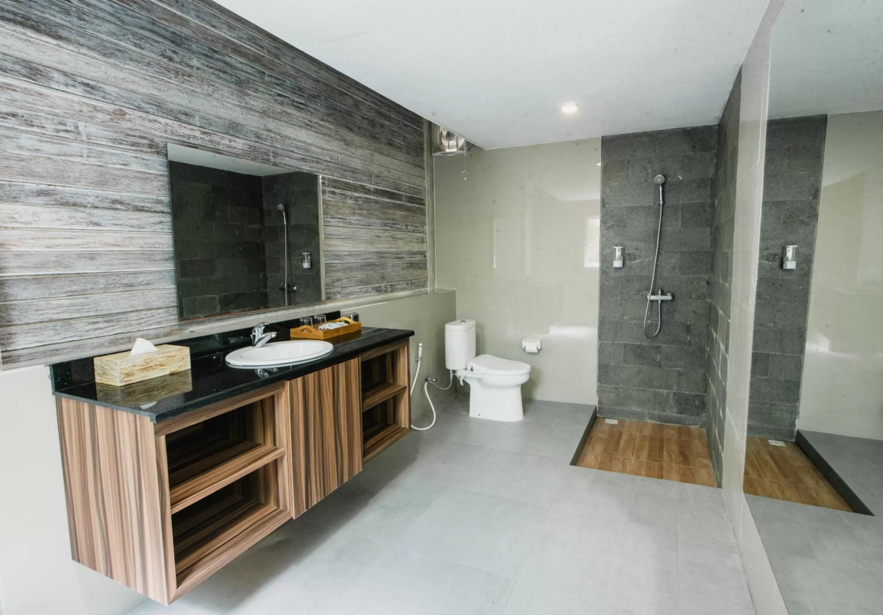 Shower in The Angkal Resort