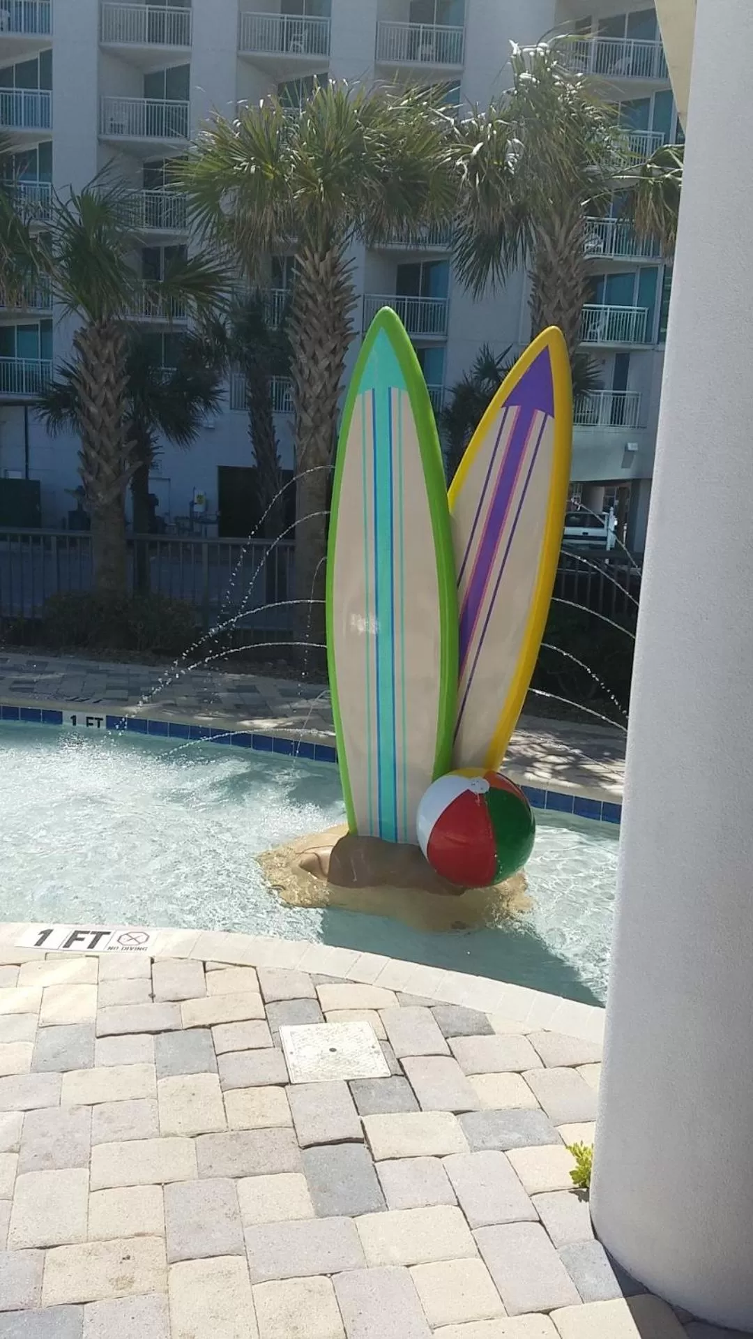 Swimming Pool in Oceans One Resort