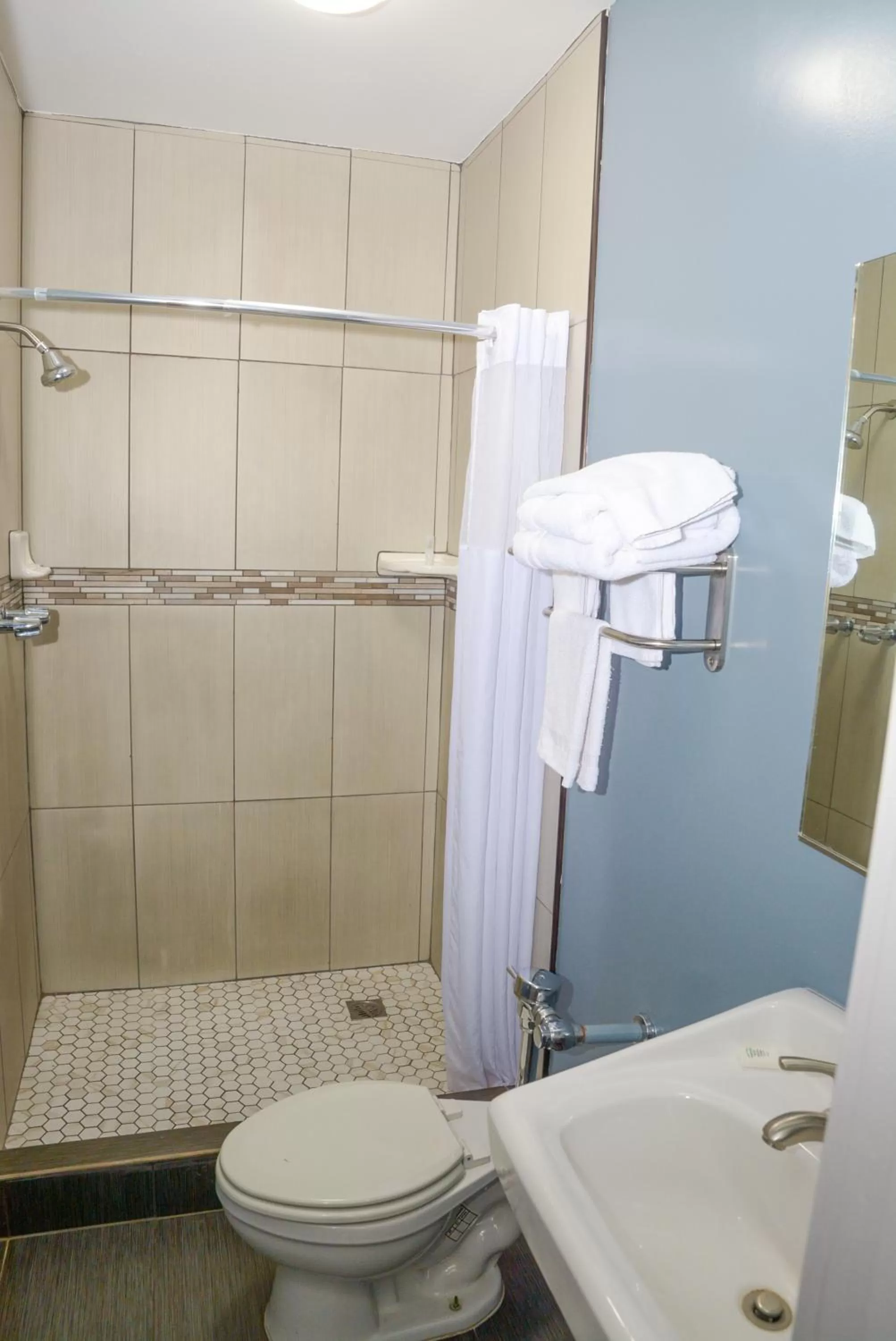 Bathroom in Comet Motel