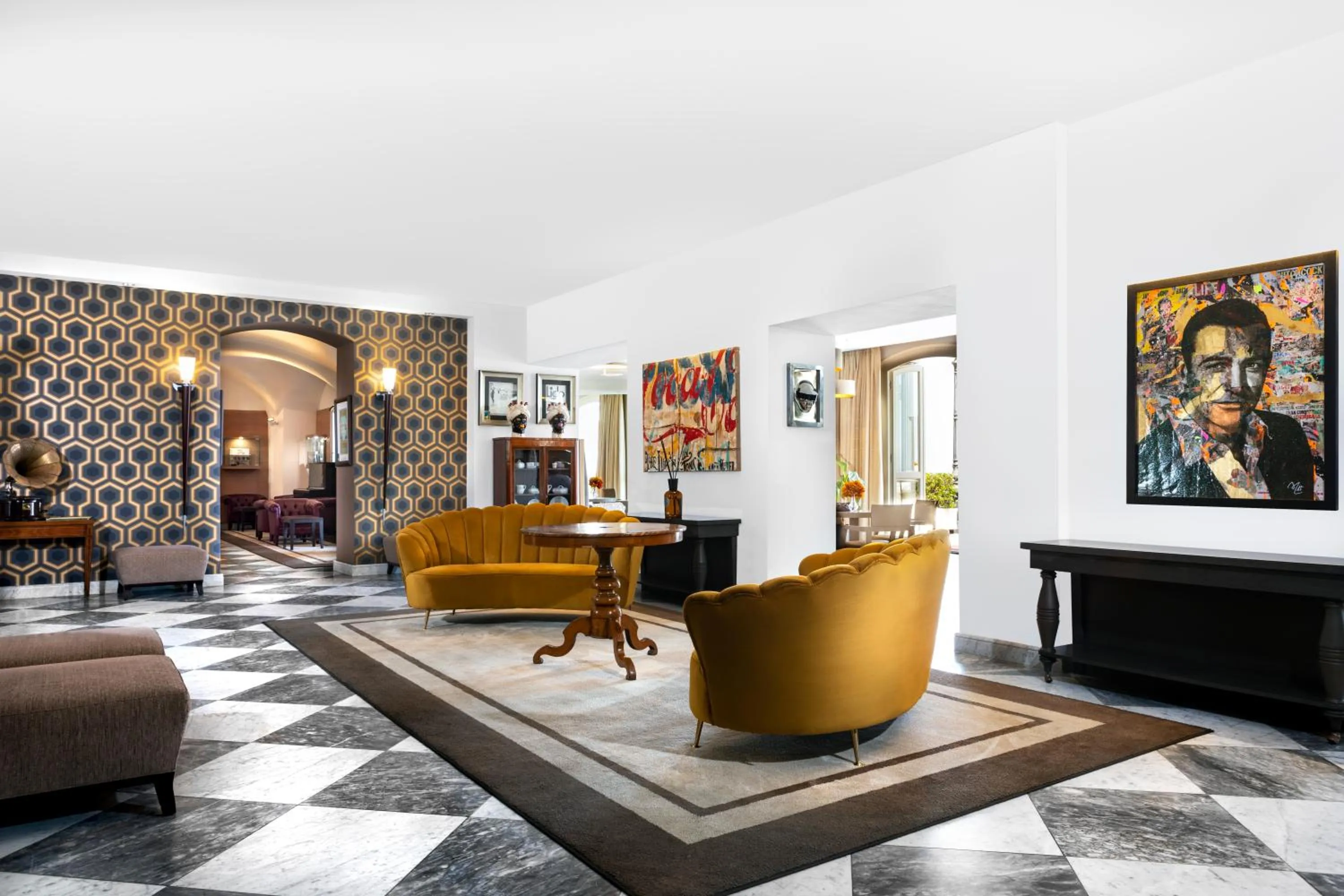 Lobby or reception in Grand Hotel Alassio Beach & Spa Resort - The Leading Hotels of the World