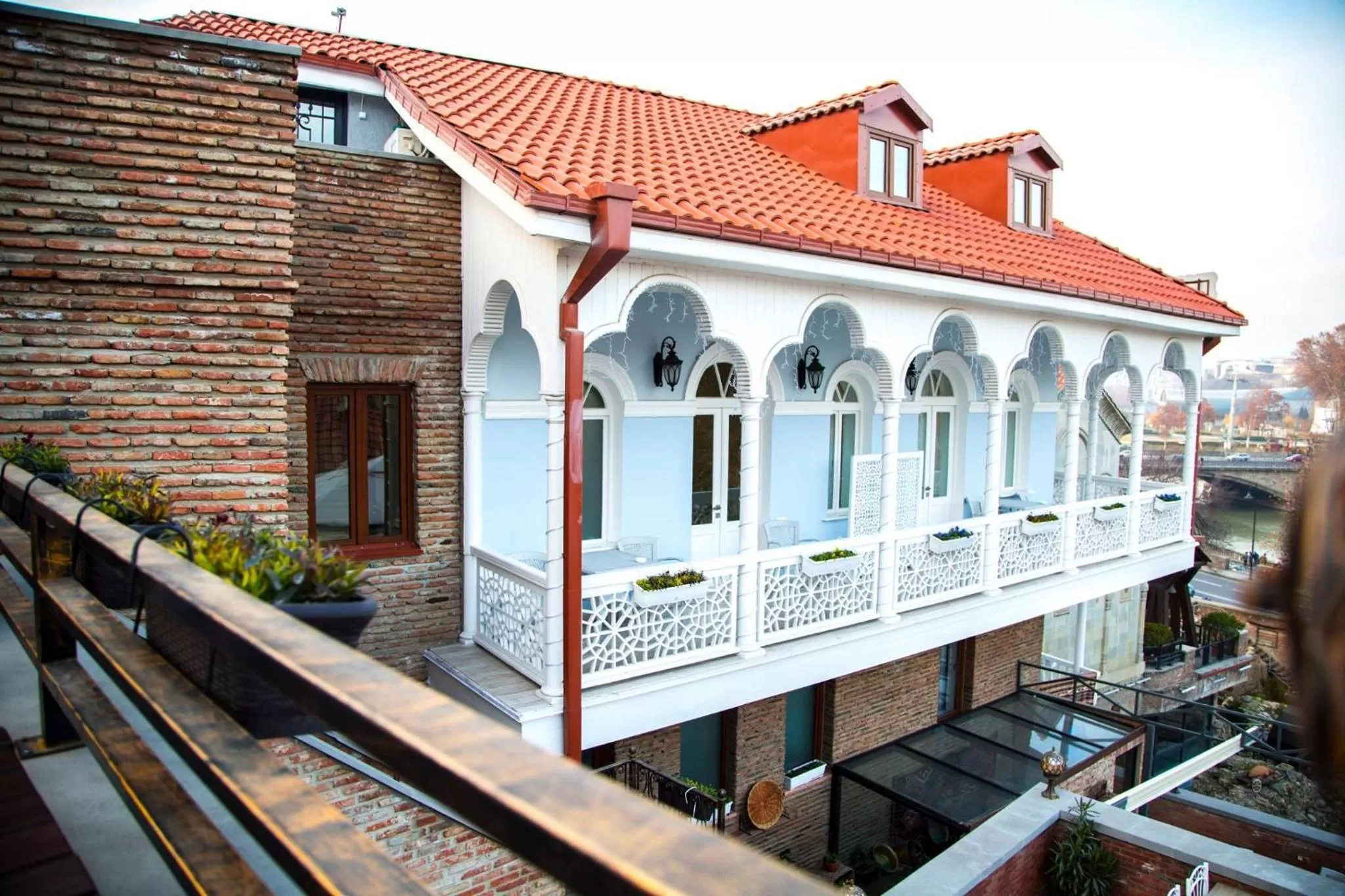 Property building in Hotel Aivani Old Tbilisi