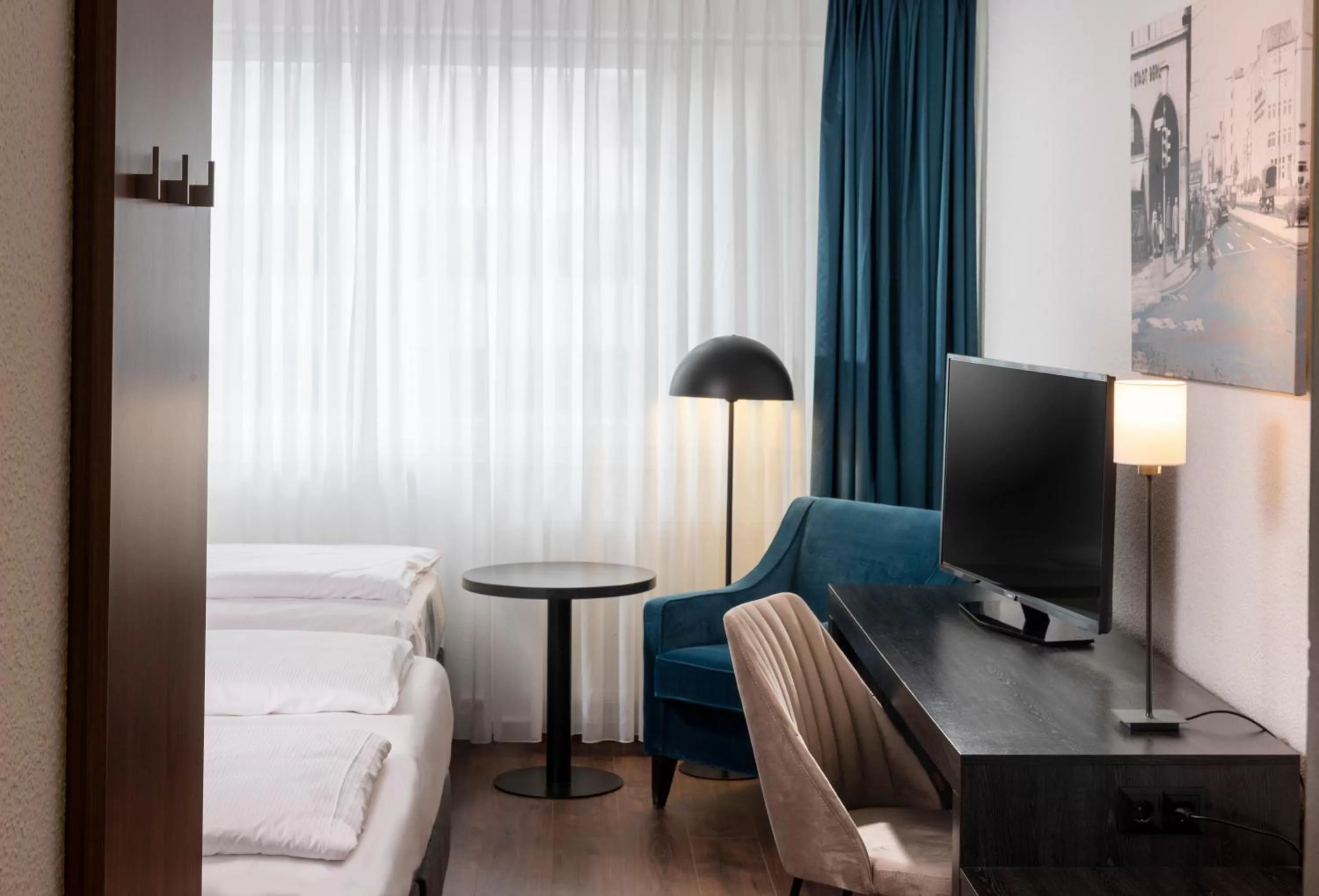 Bed in City Hotel Berlin East