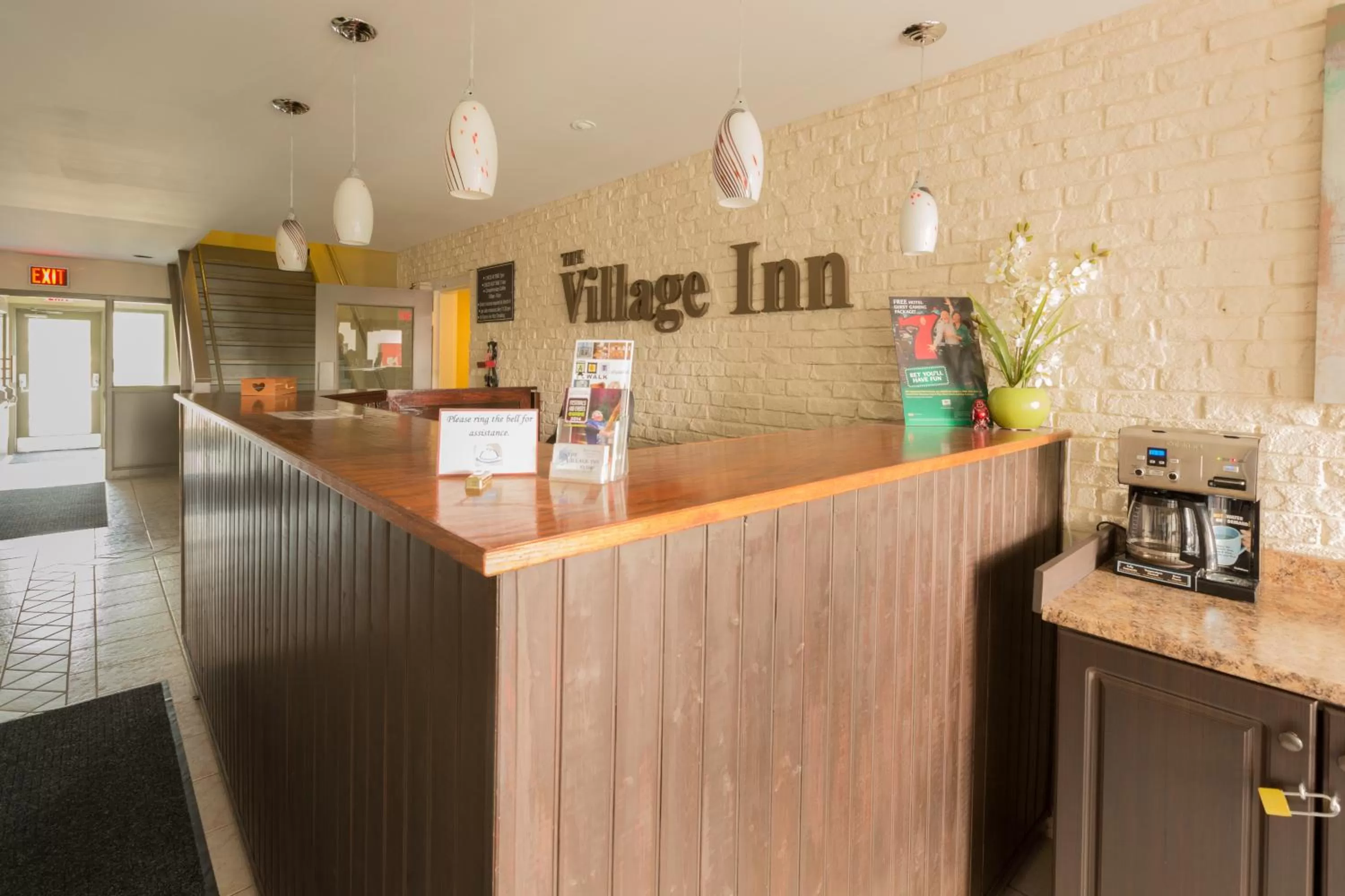 Lobby or reception in The Village Inn
