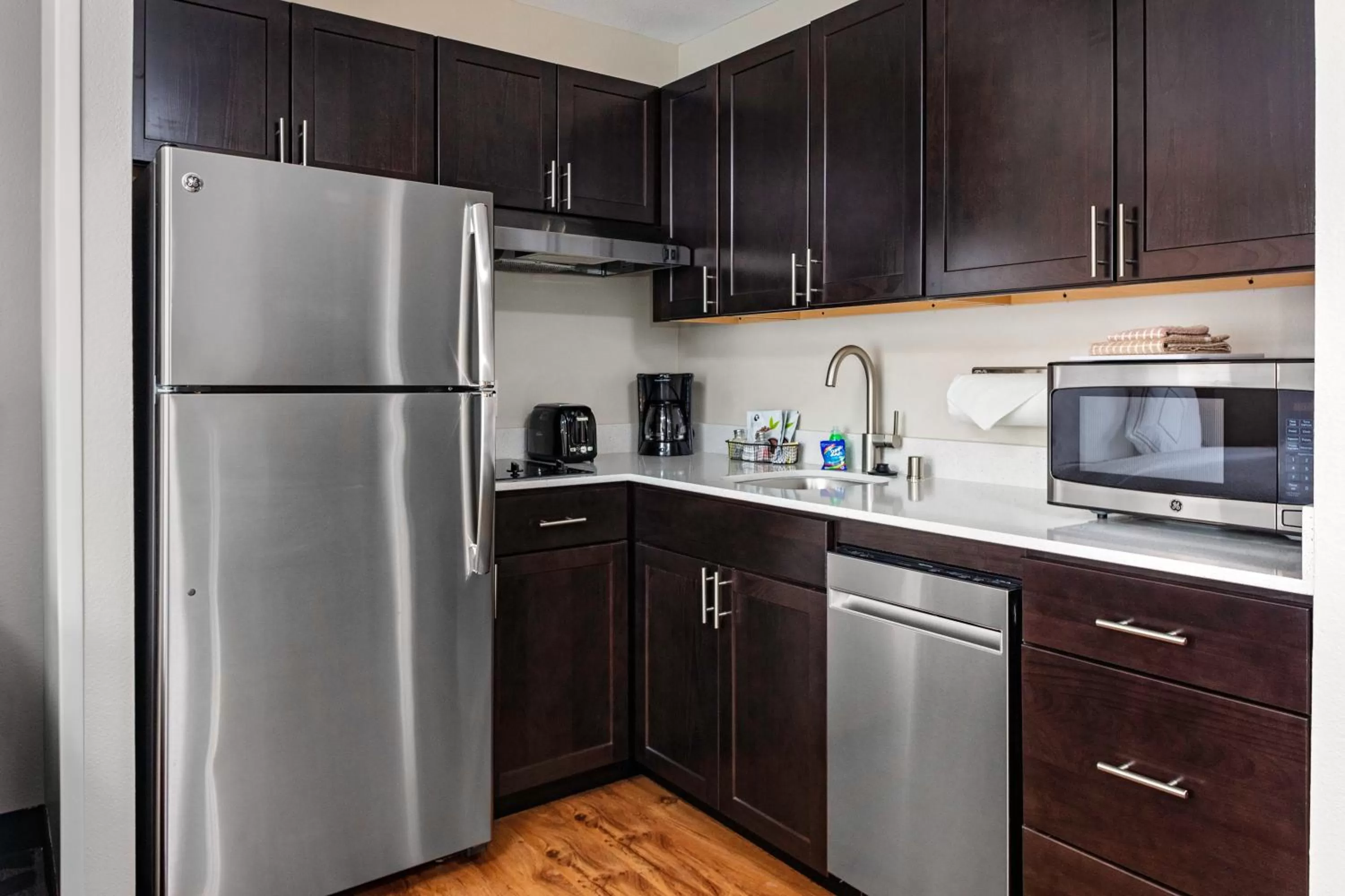 Kitchen or kitchenette in TownePlace Suites by Marriott Dallas Plano/Legacy
