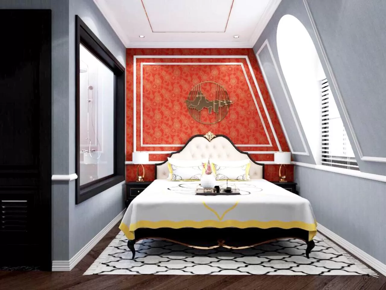 Bedroom, Bed in Halong Lavender Hotel