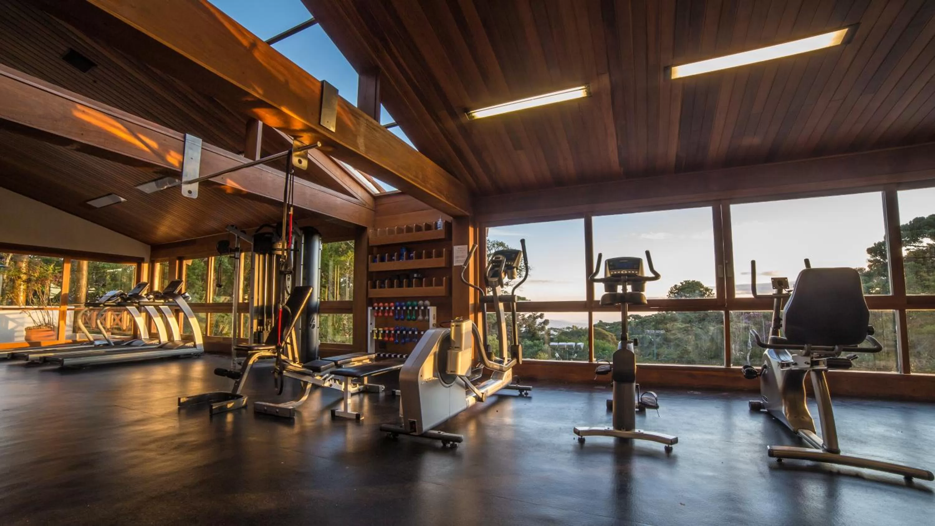 Fitness centre/facilities in Hotel Toriba