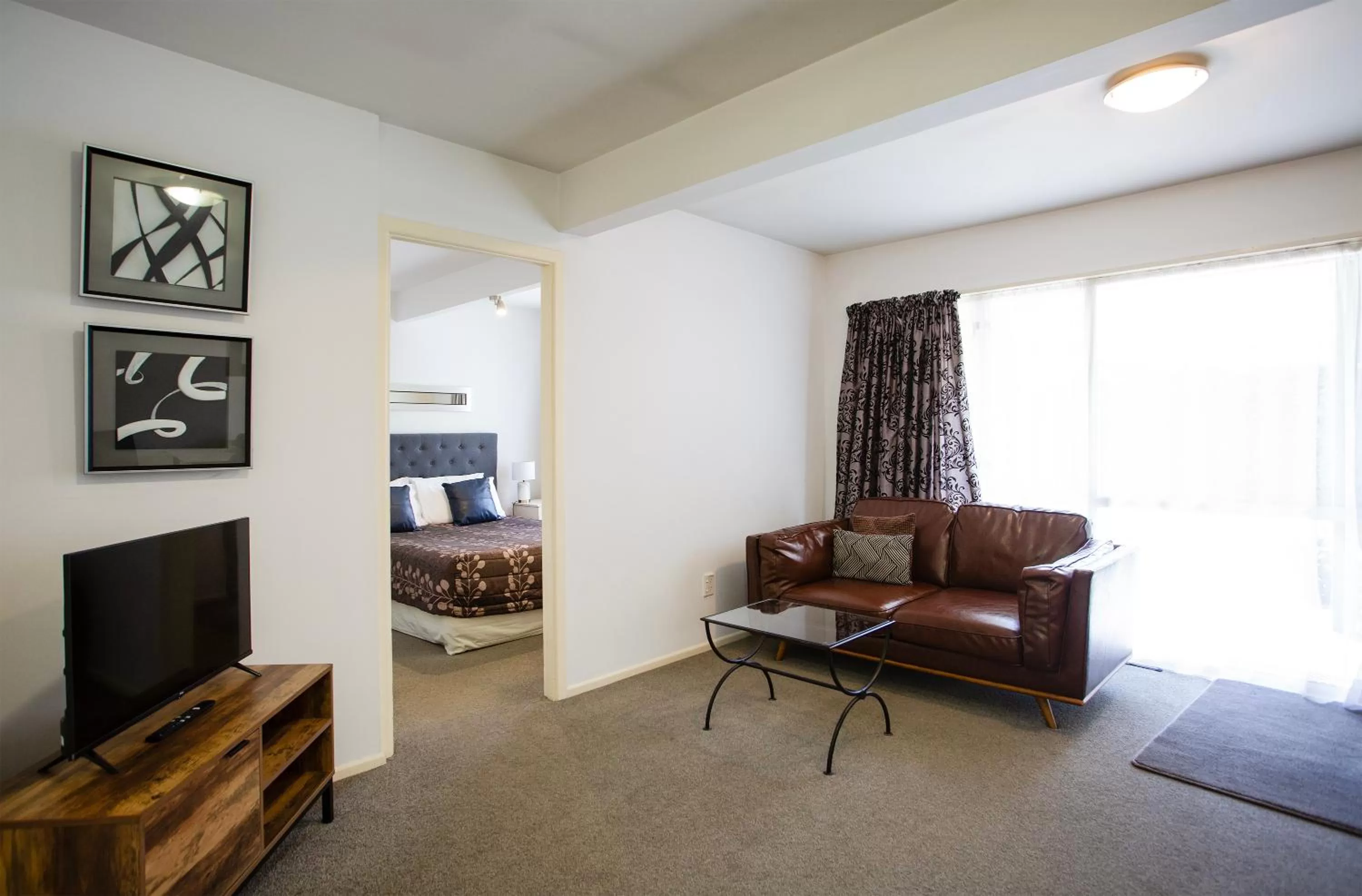 Living room in Casino Court Motor Lodge