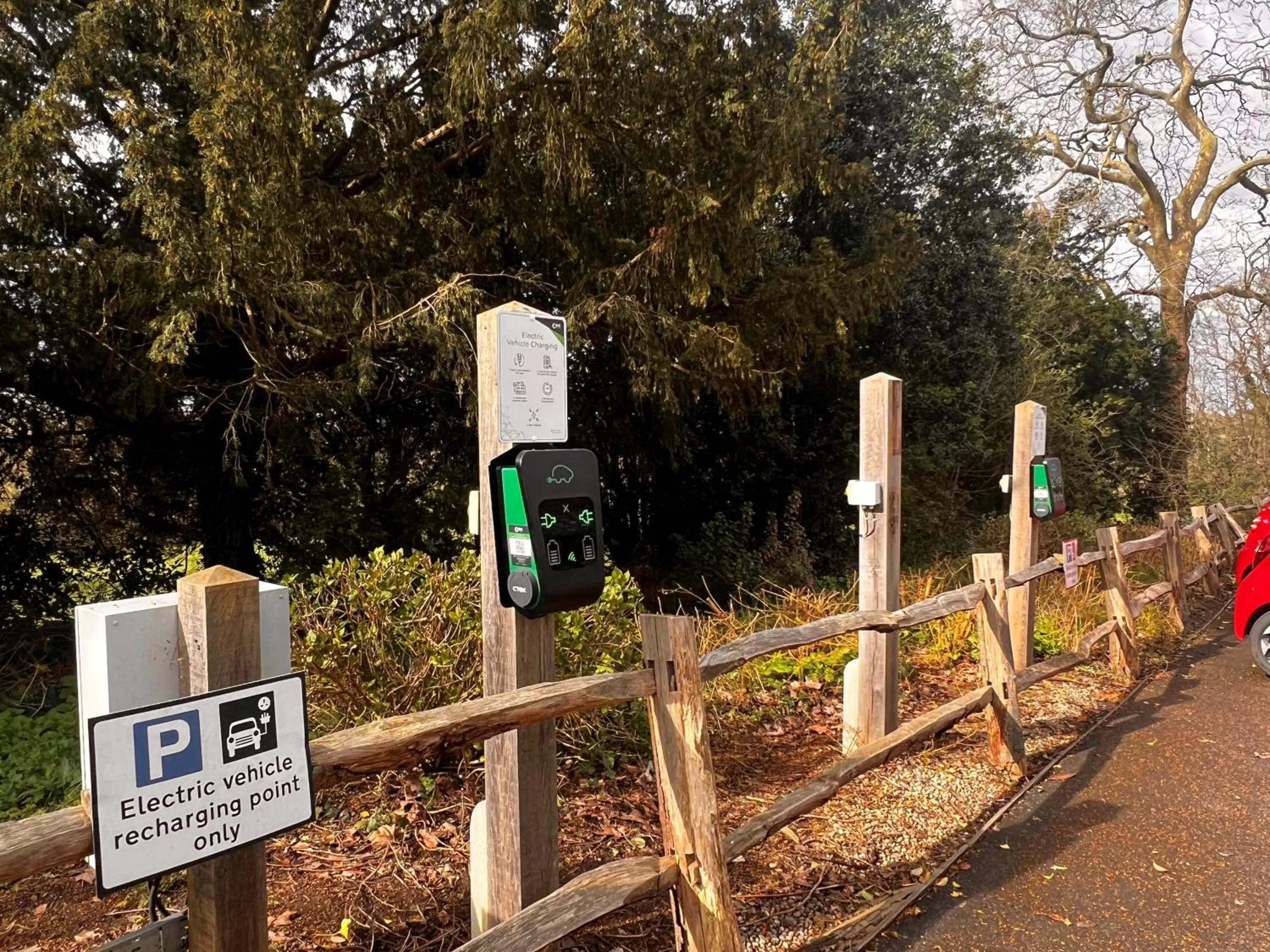 Parking in Ockenden Manor Hotel & Spa