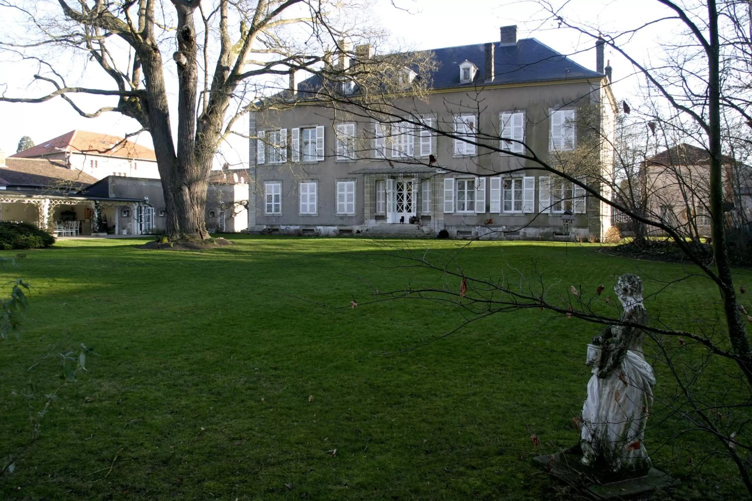 Garden in Château Mesny