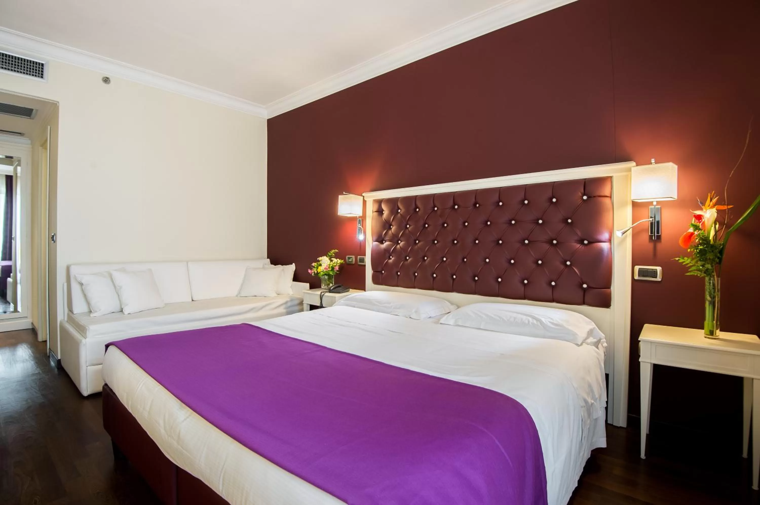 Bedroom, Bed in Trilussa Palace Hotel Congress & Spa