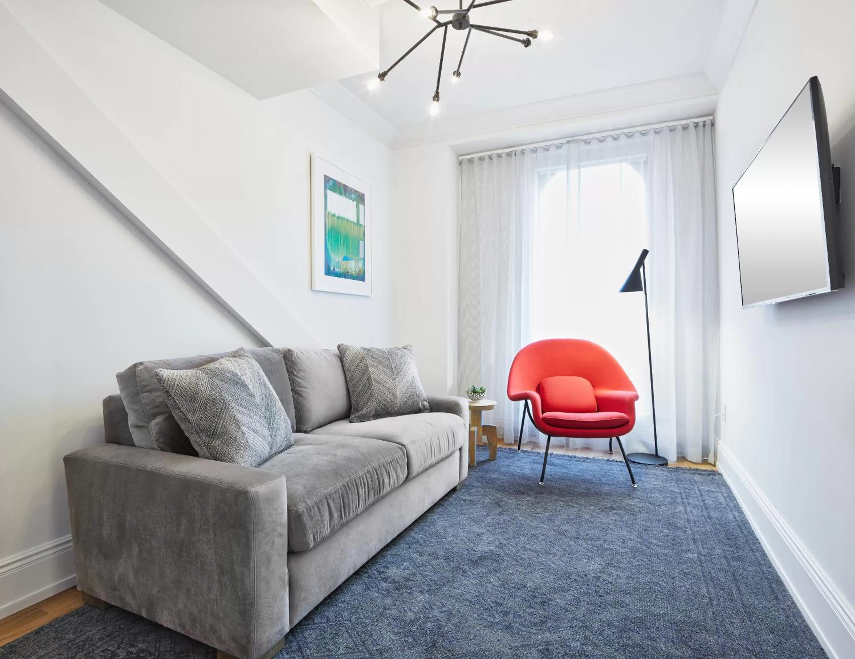 Living room in The Walper Hotel, part of JdV by Hyatt