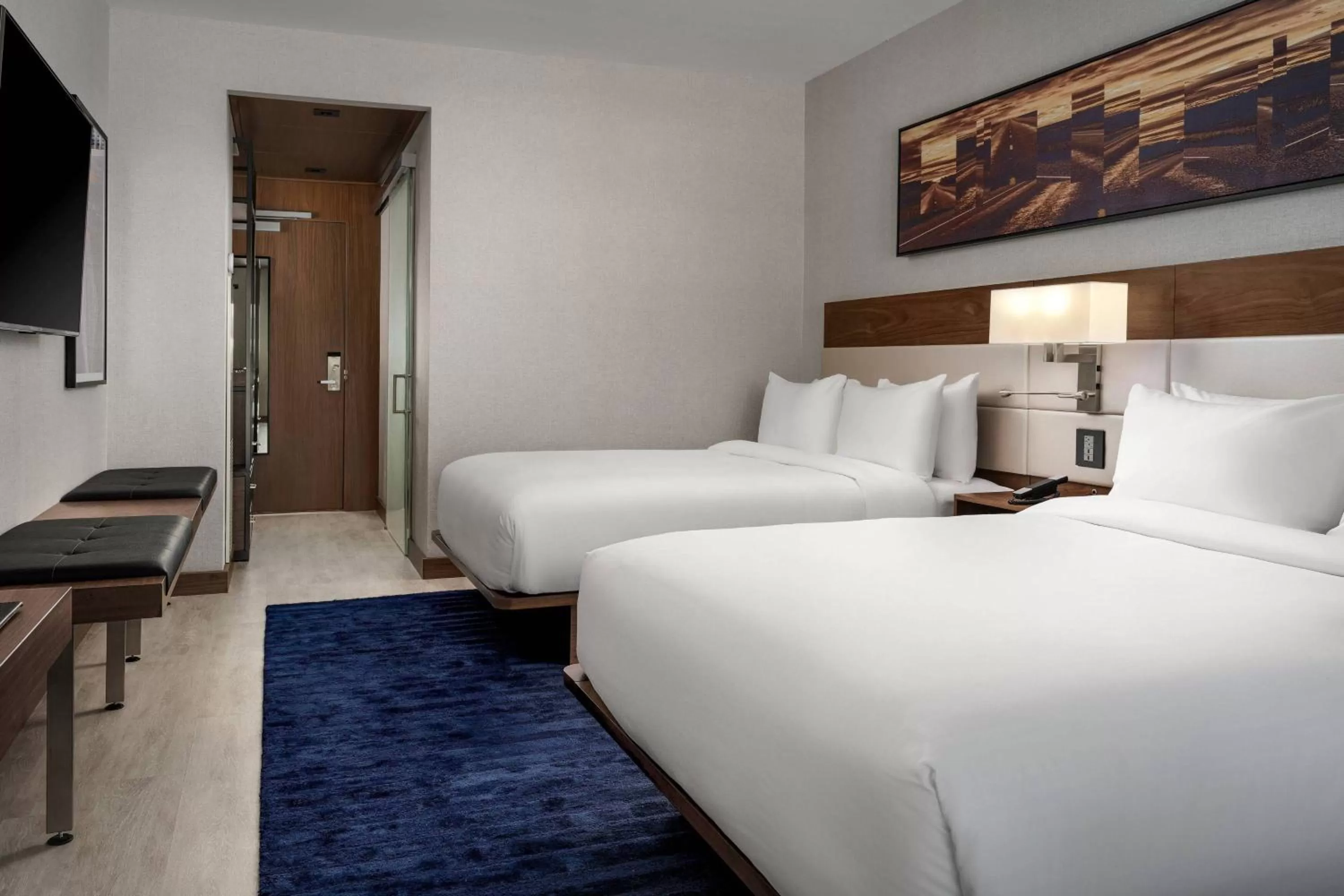 Photo of the whole room, Bed in AC Hotel by Marriott Austin-University
