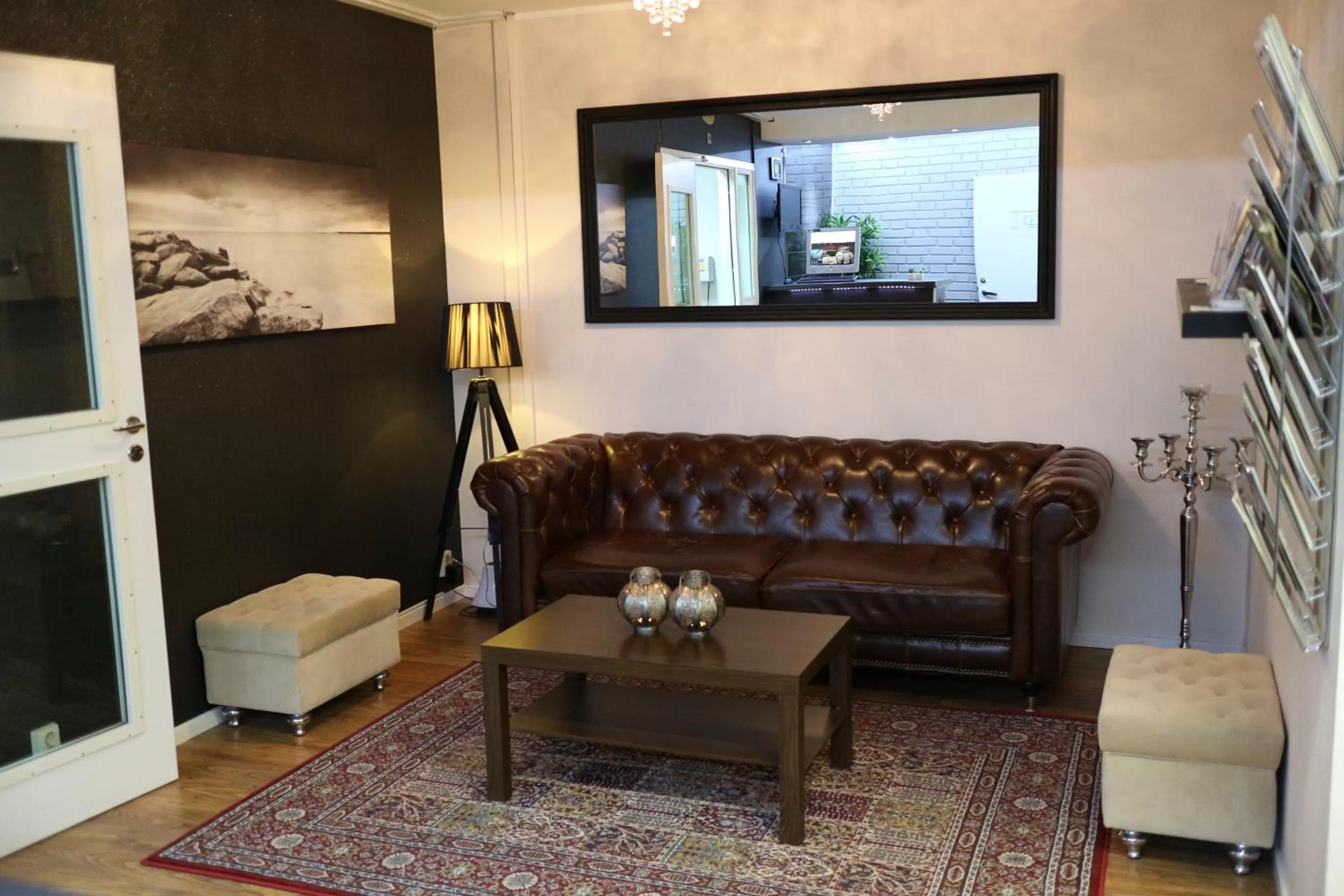 Lobby or reception in Hotell Marieberg