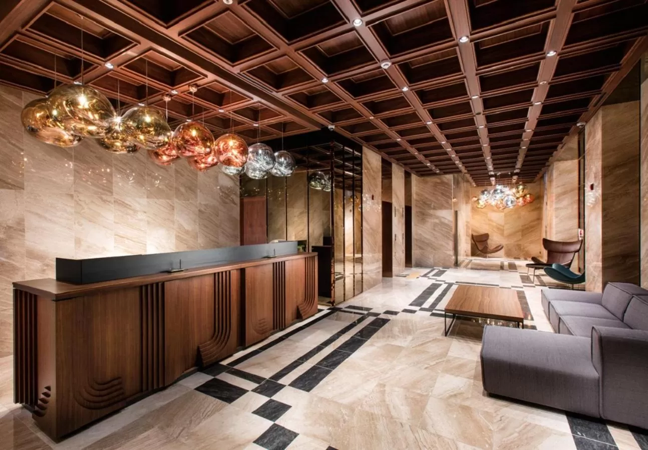 Lobby or reception in Park Marine Hotel