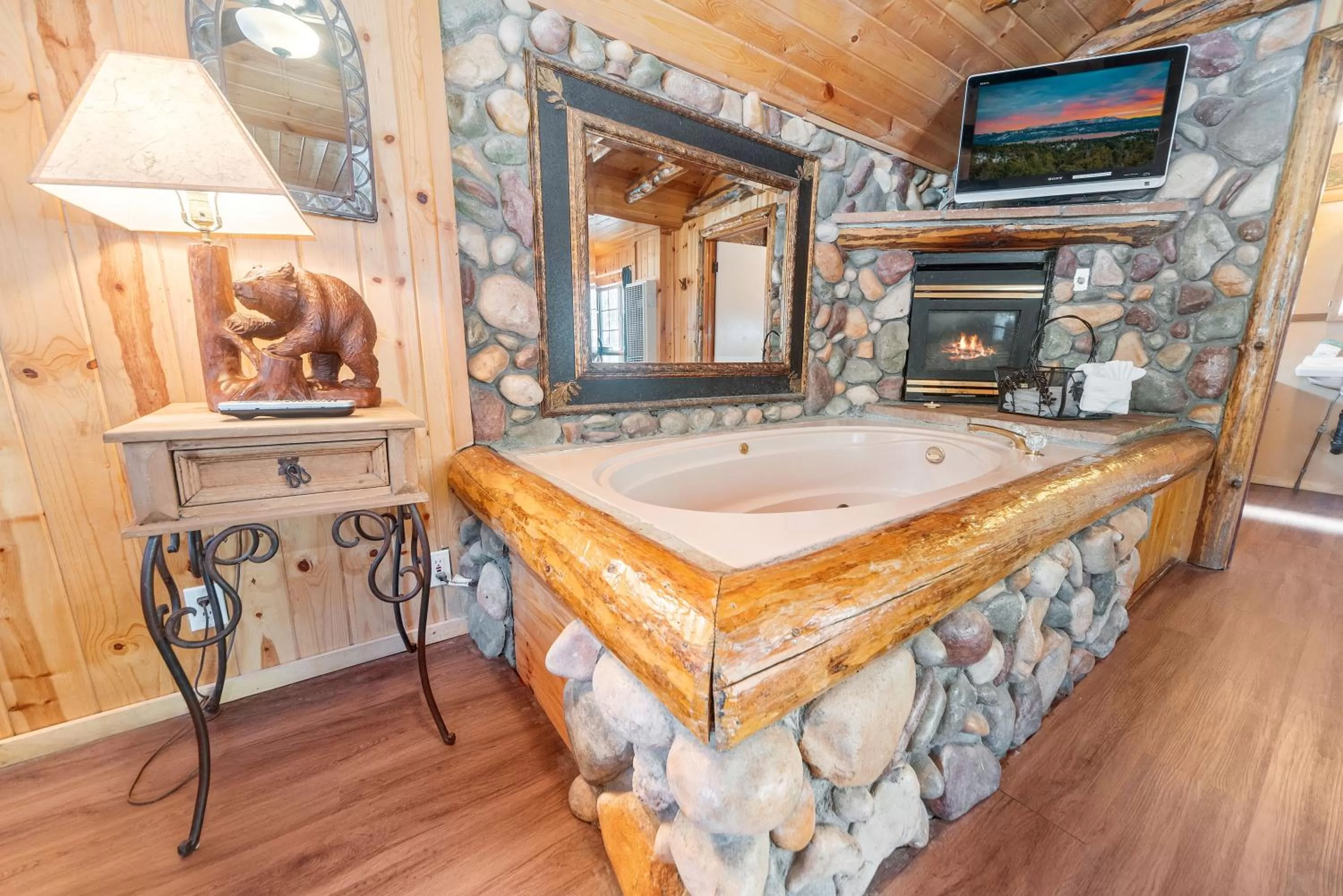 Bath in Black Forest Lodge