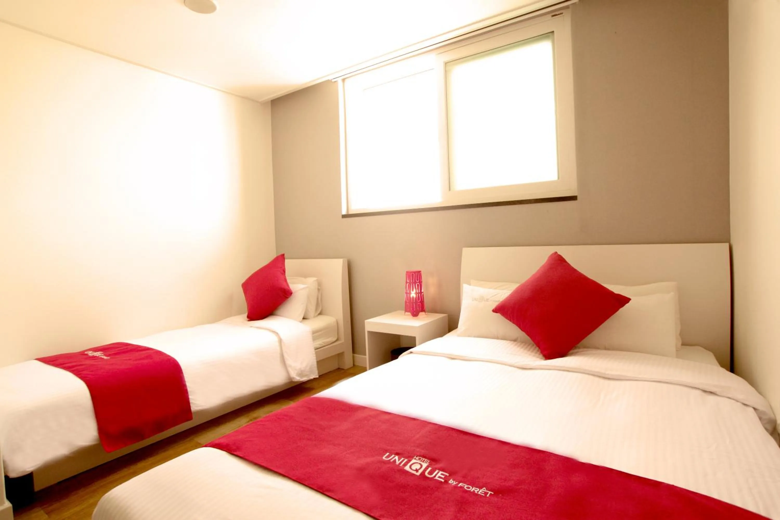 Bed in Jn Park Hotel Dongdaemun