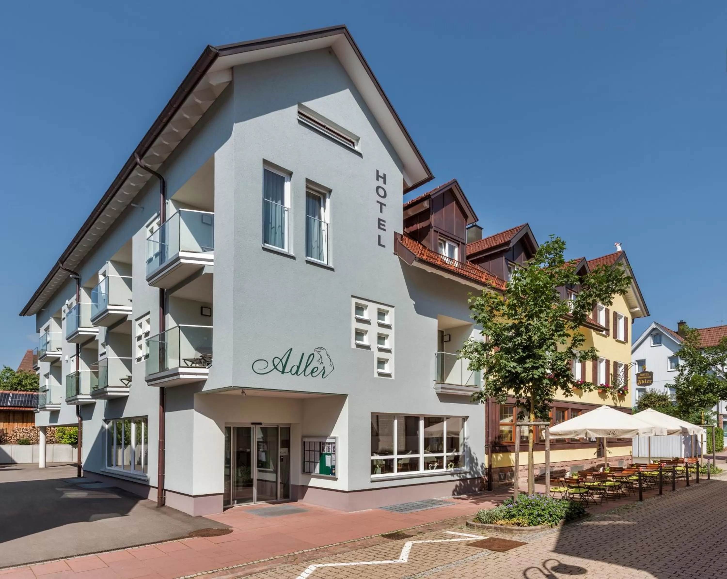 Property building in Hotel Adler