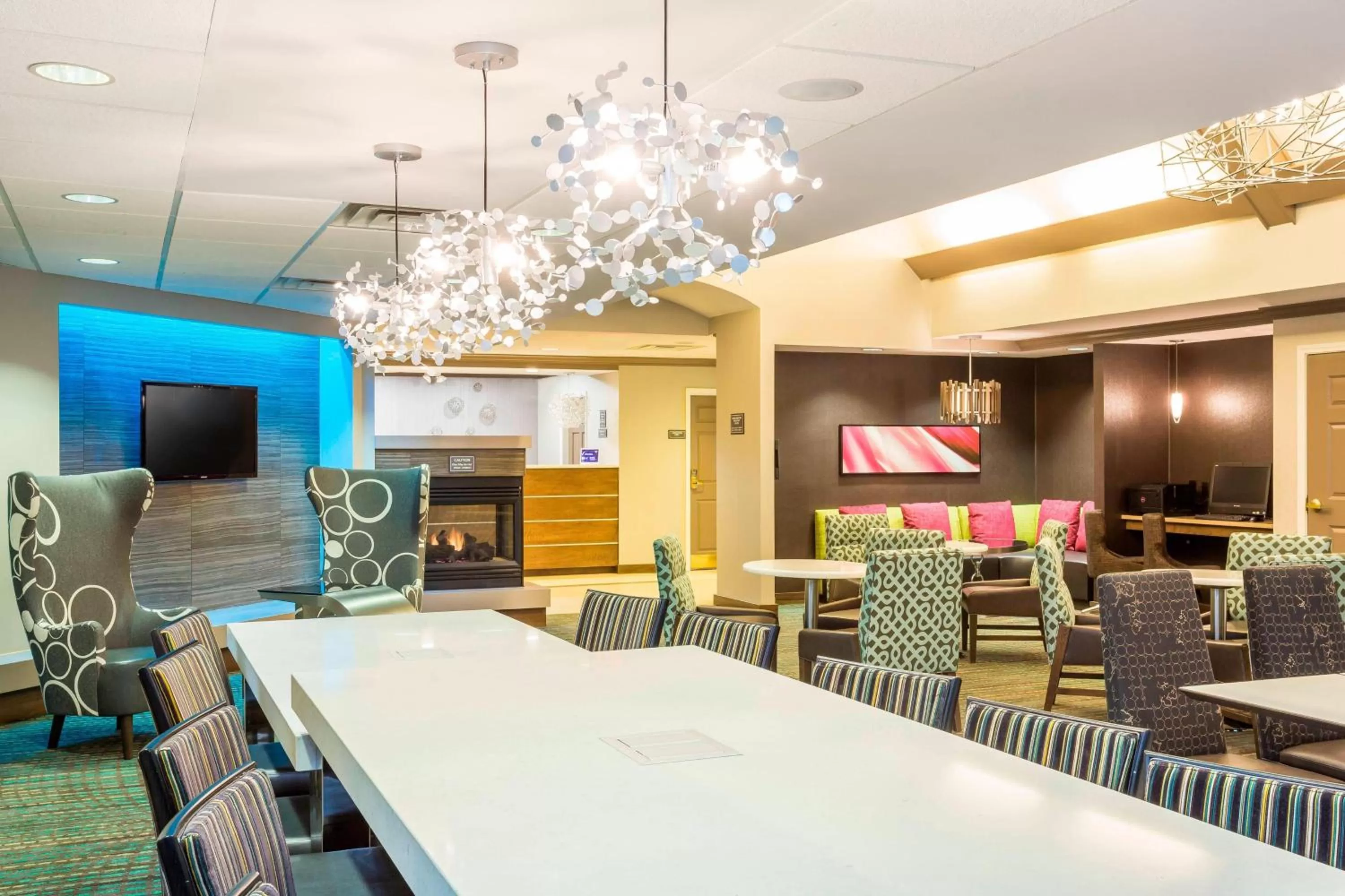 Lobby or reception in Residence Inn Louisville Northeast