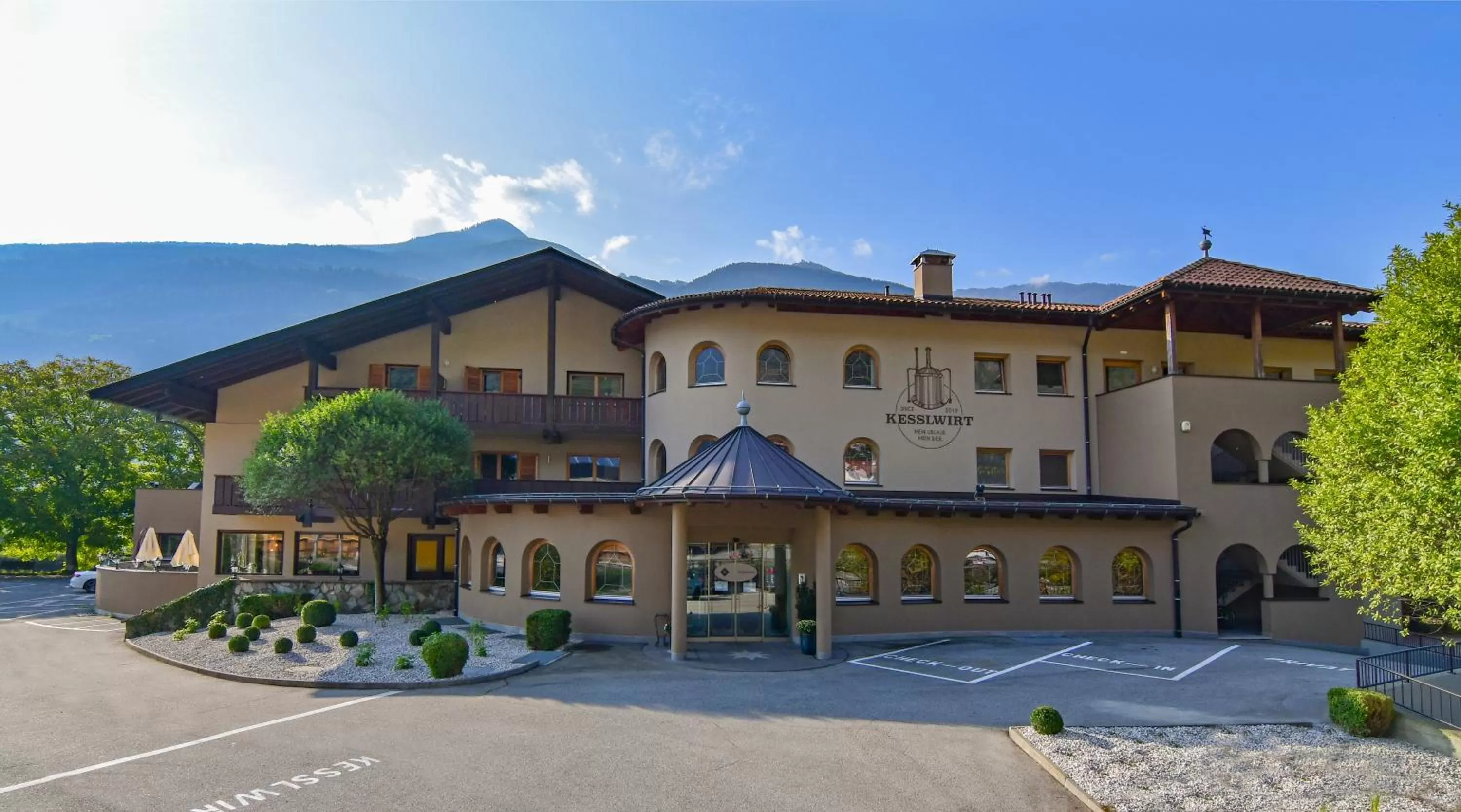 Facade/entrance in Hotel Kesslwirt