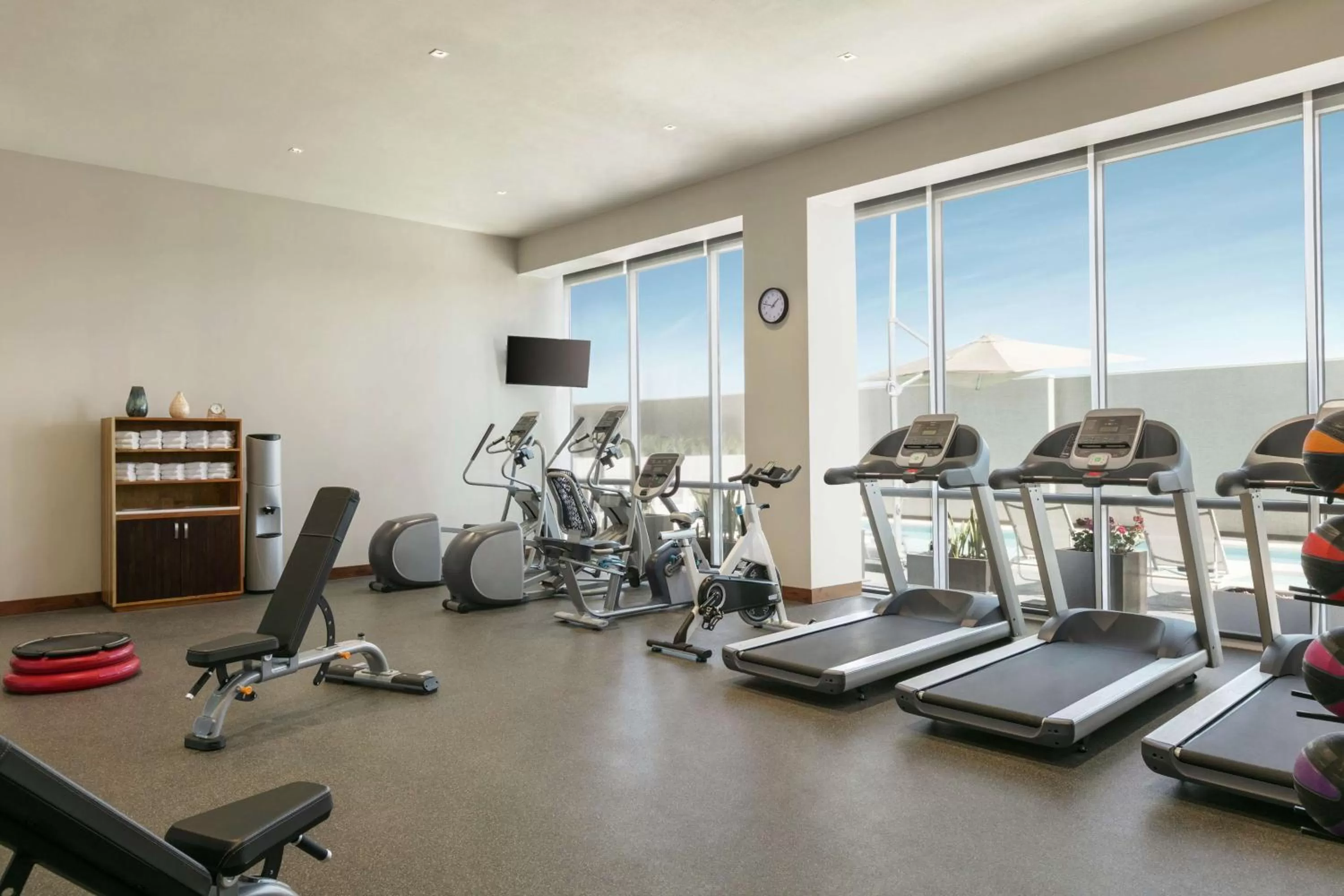 Fitness centre/facilities in Homewood Suites By Hilton Monterrey Apodaca