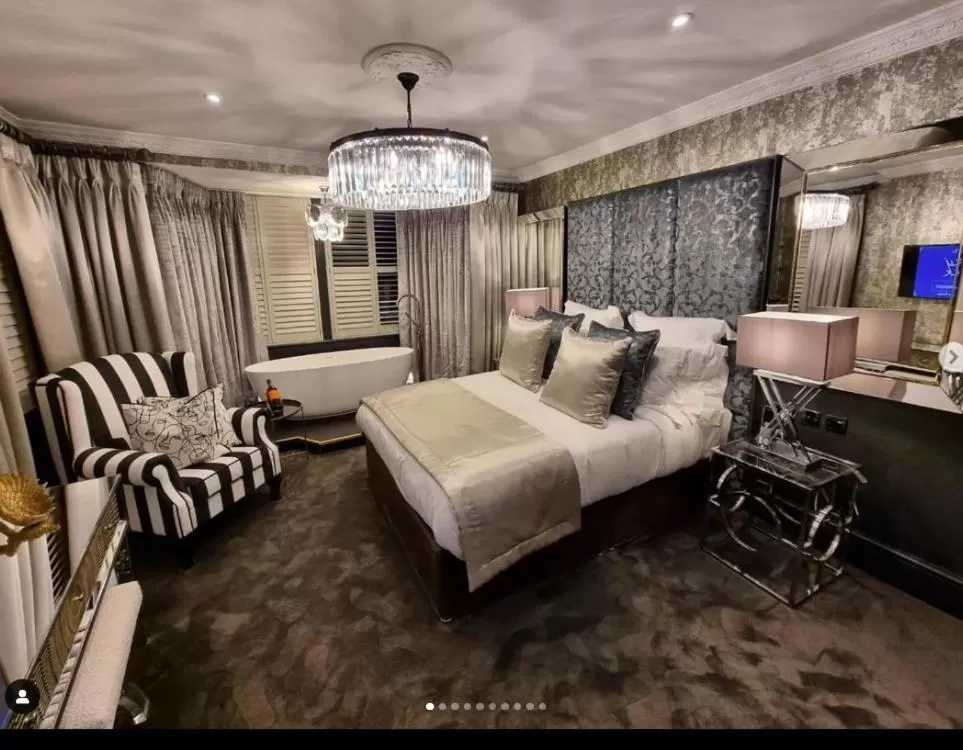 Bed in Funky Monk Hotel