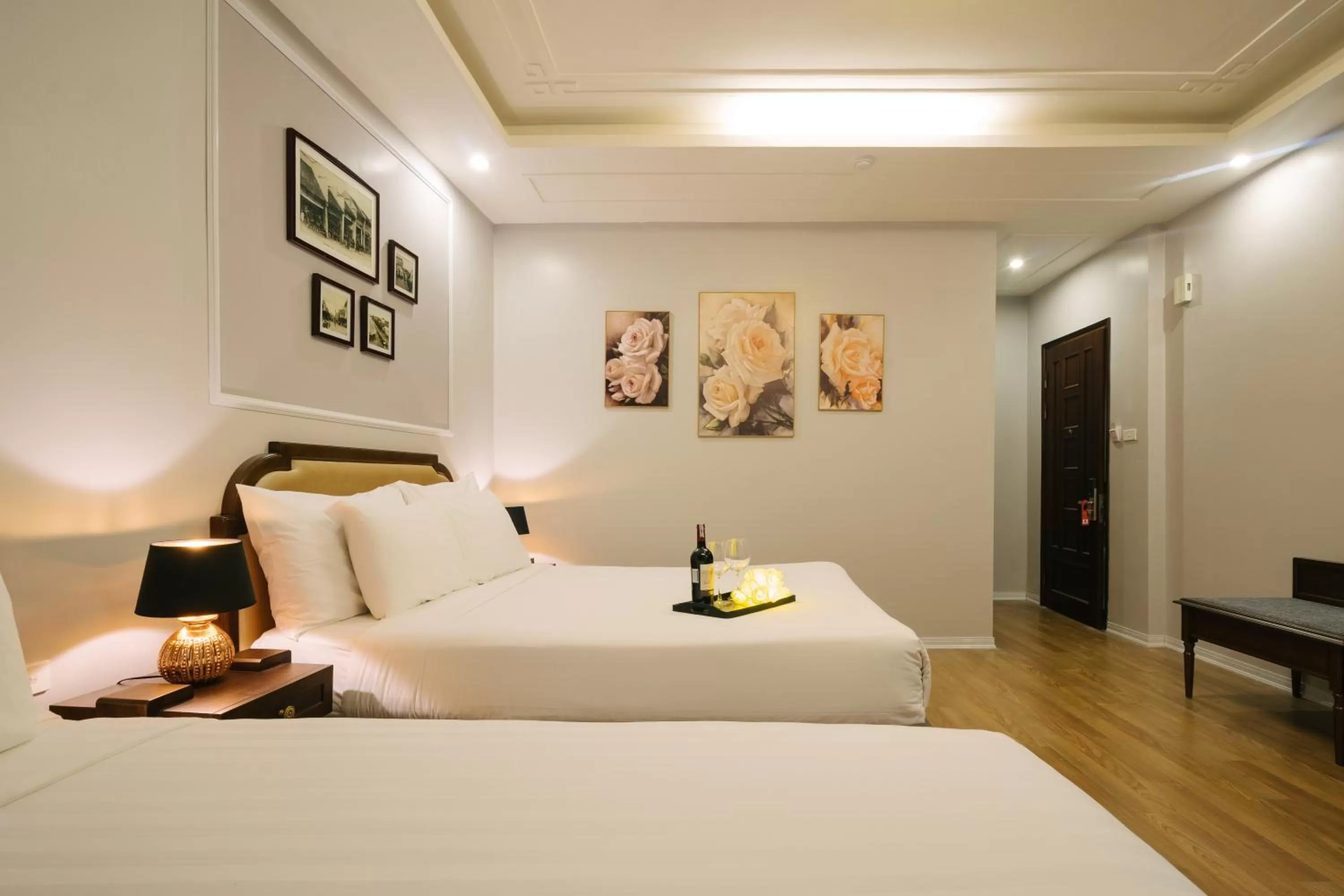 Bed in La Palm Hotel