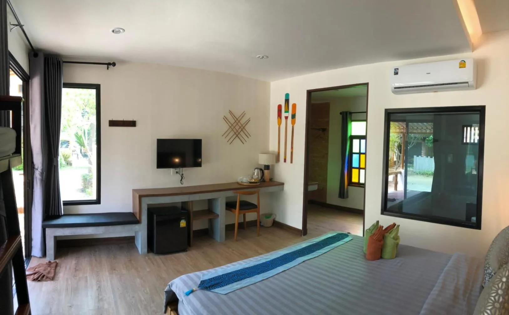 TV and multimedia, Bed in Coco Lanta Resort - SHA Extra Plus