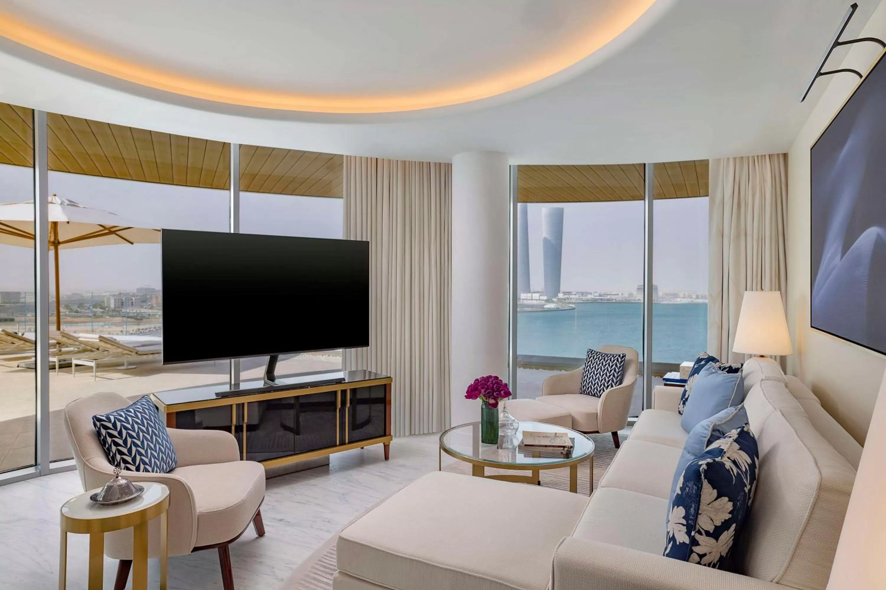 Living room in Waldorf Astoria Doha Lusail
