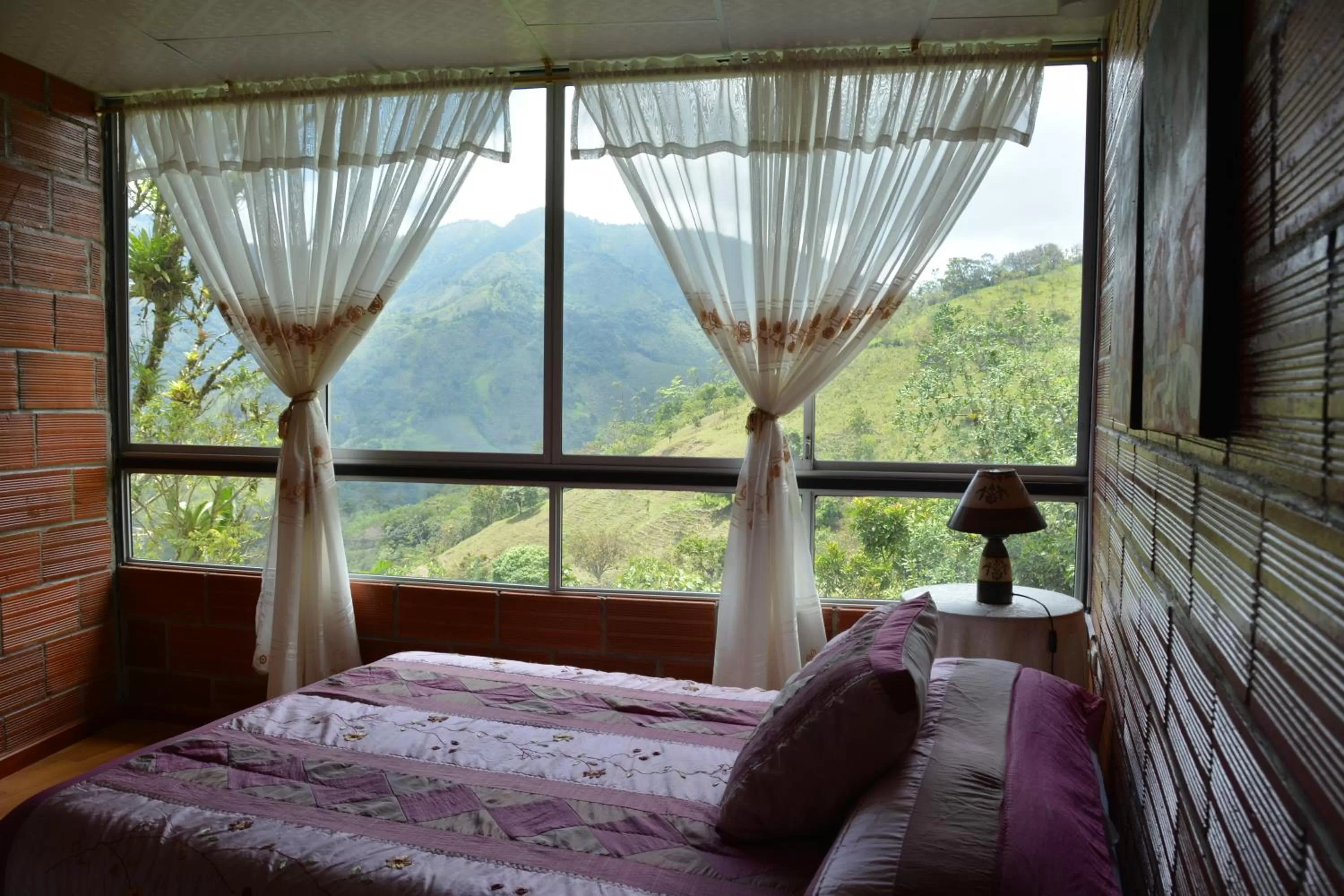 Bed in Hosteria Florecer