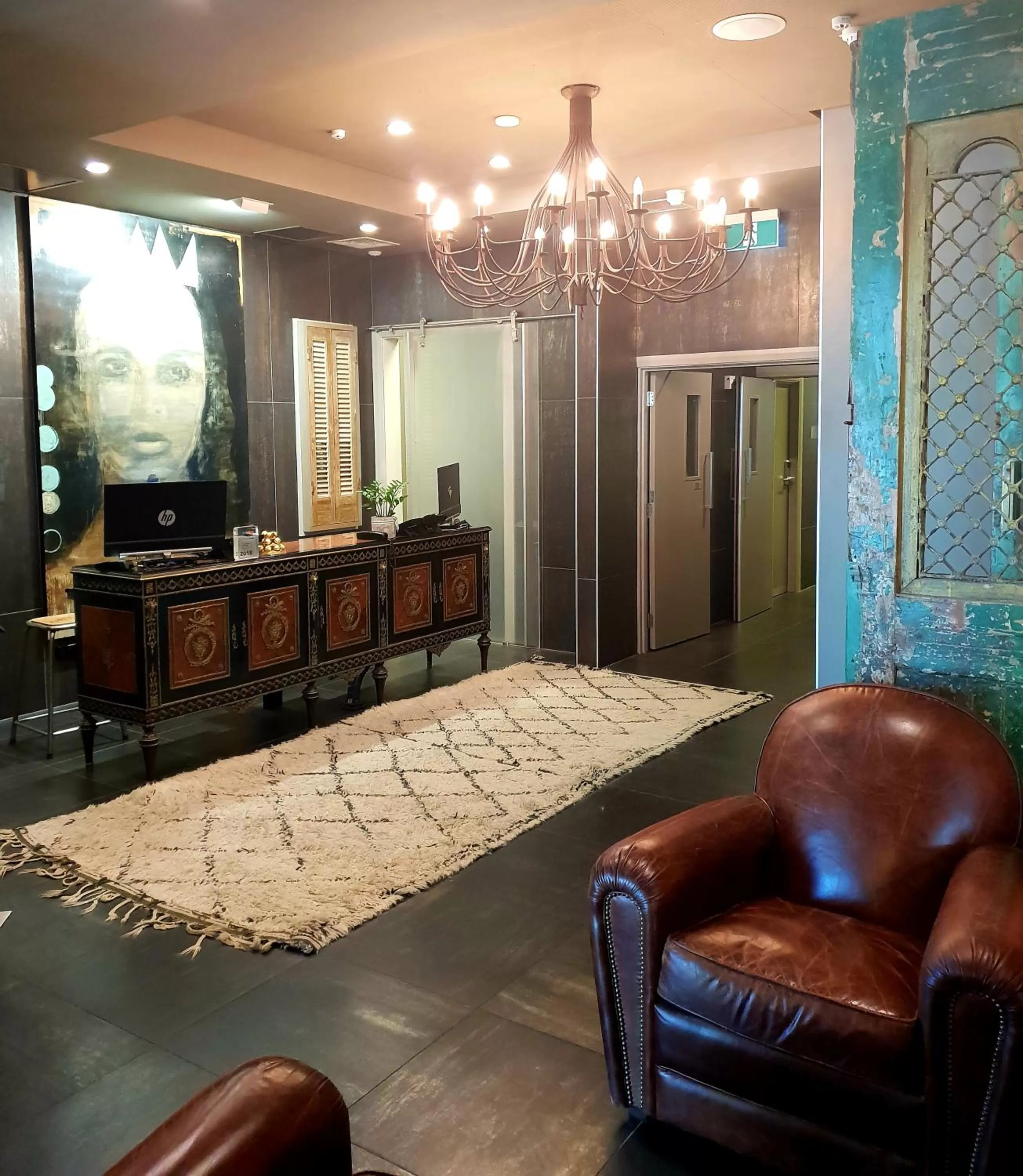 Lobby or reception in King and Queen Hotel Suites