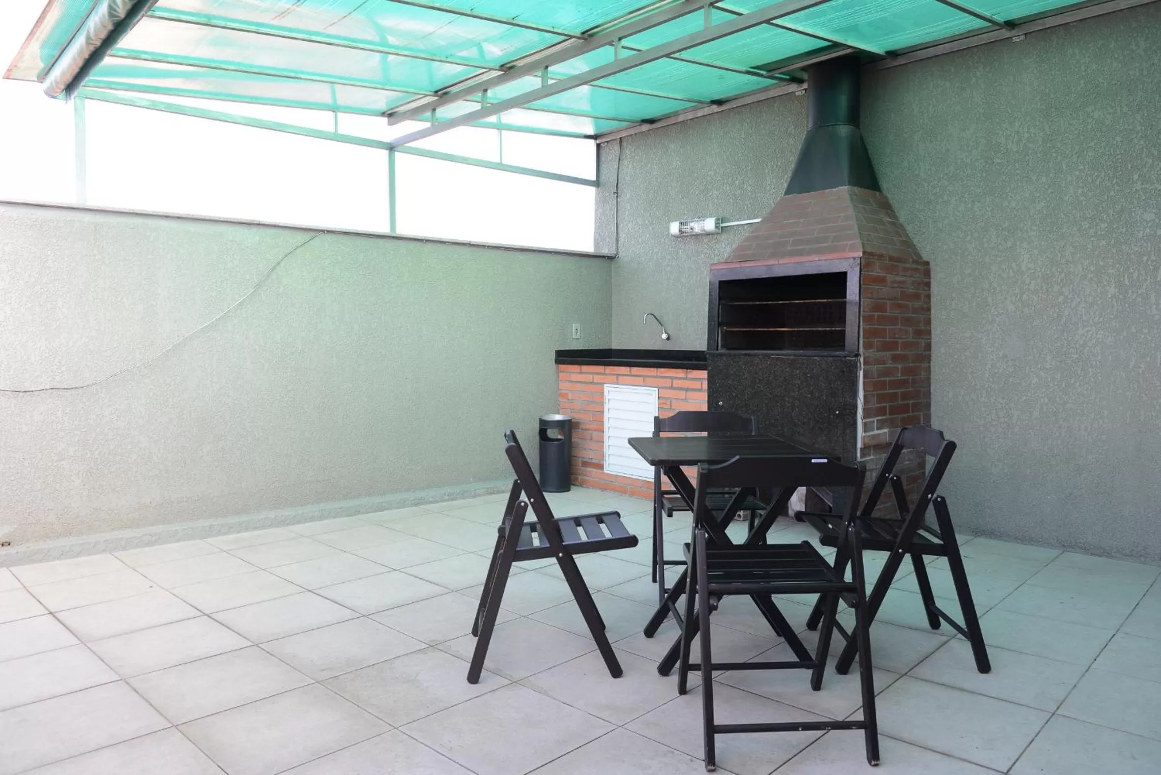 BBQ facilities in Alano Executivo Hotel