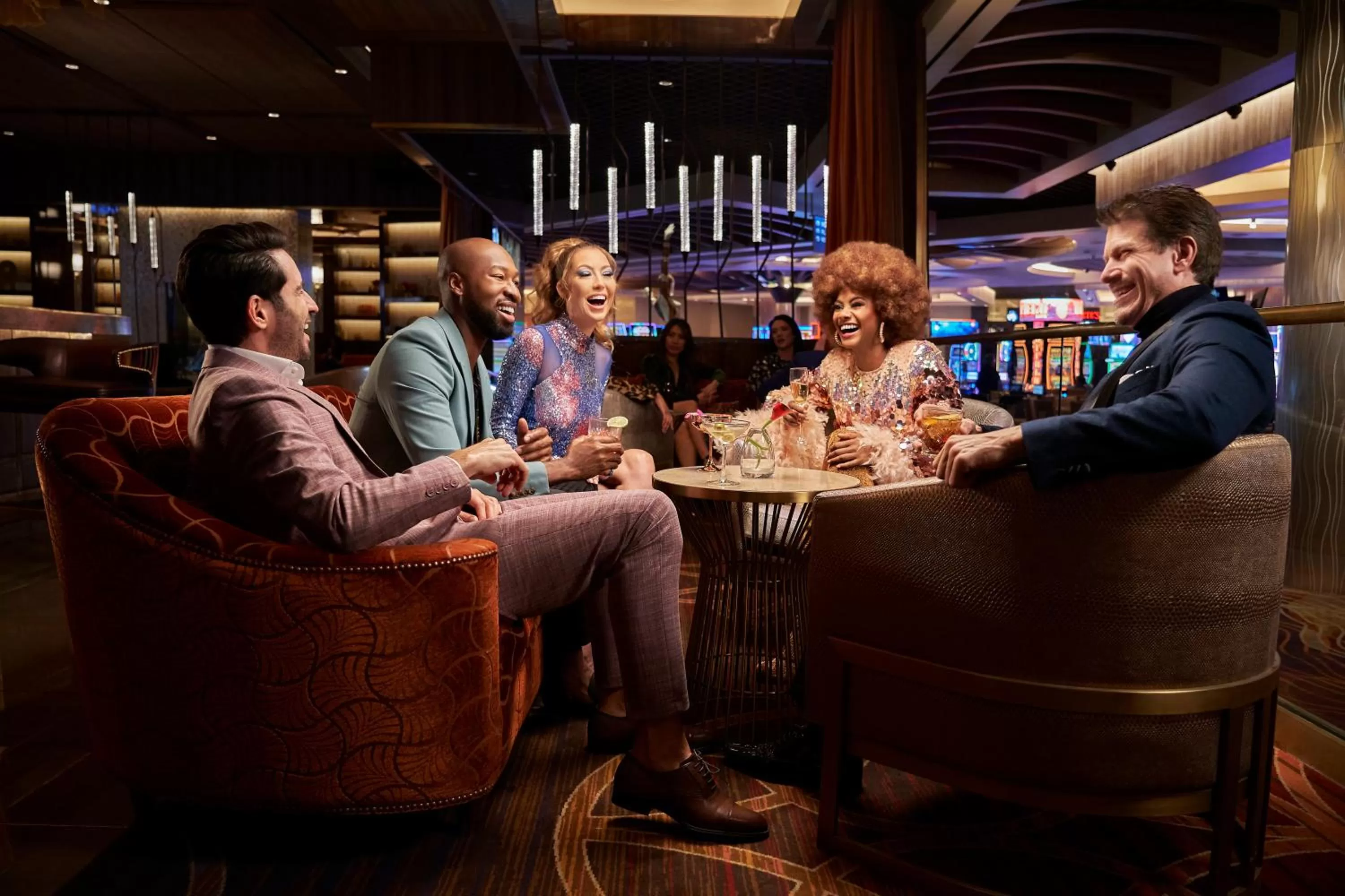 Lounge or bar in SAHARA Las Vegas