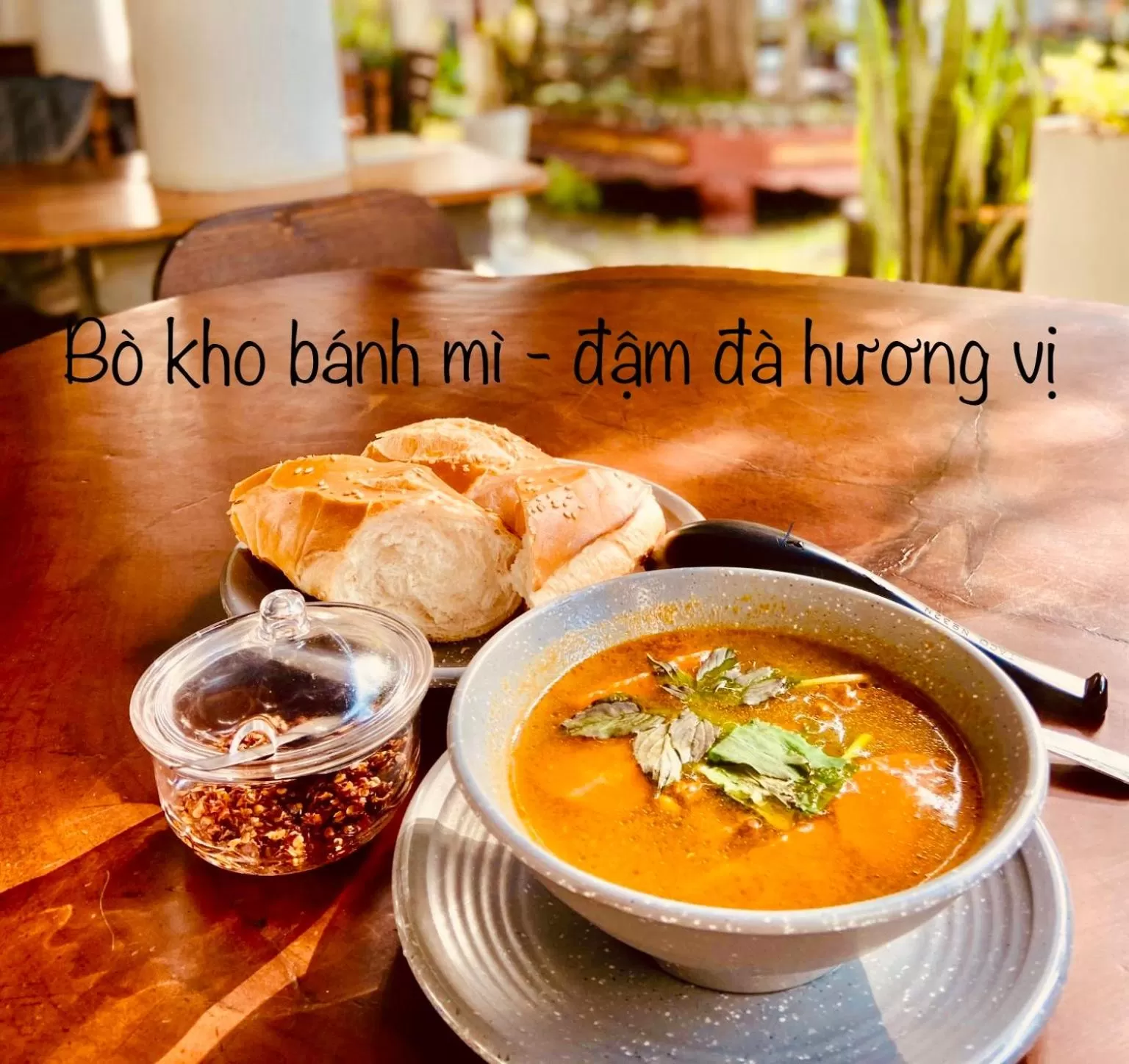 Breakfast in D'Villa Hotel - Homestay