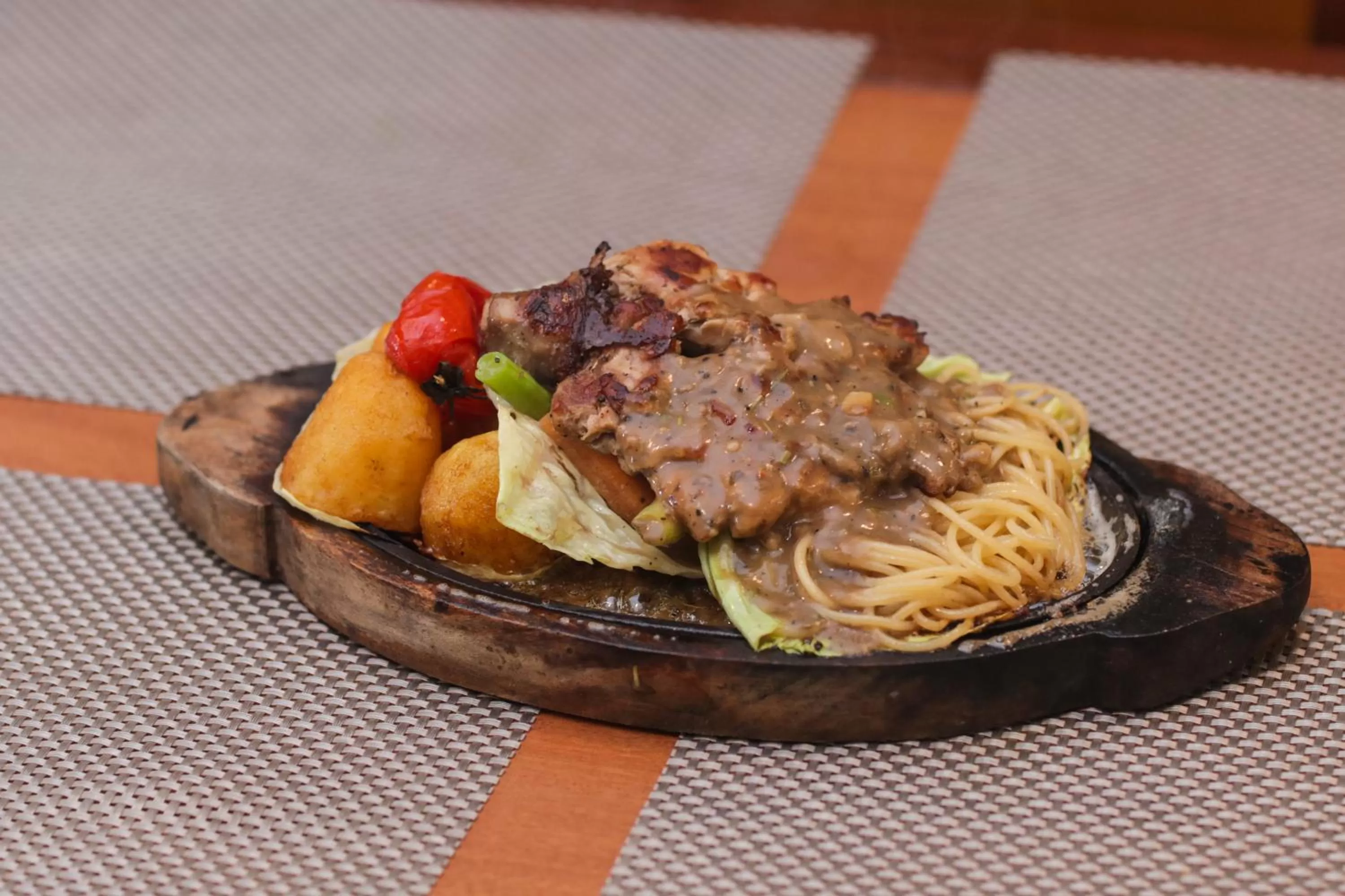 Lunch in Hotel Mums Home