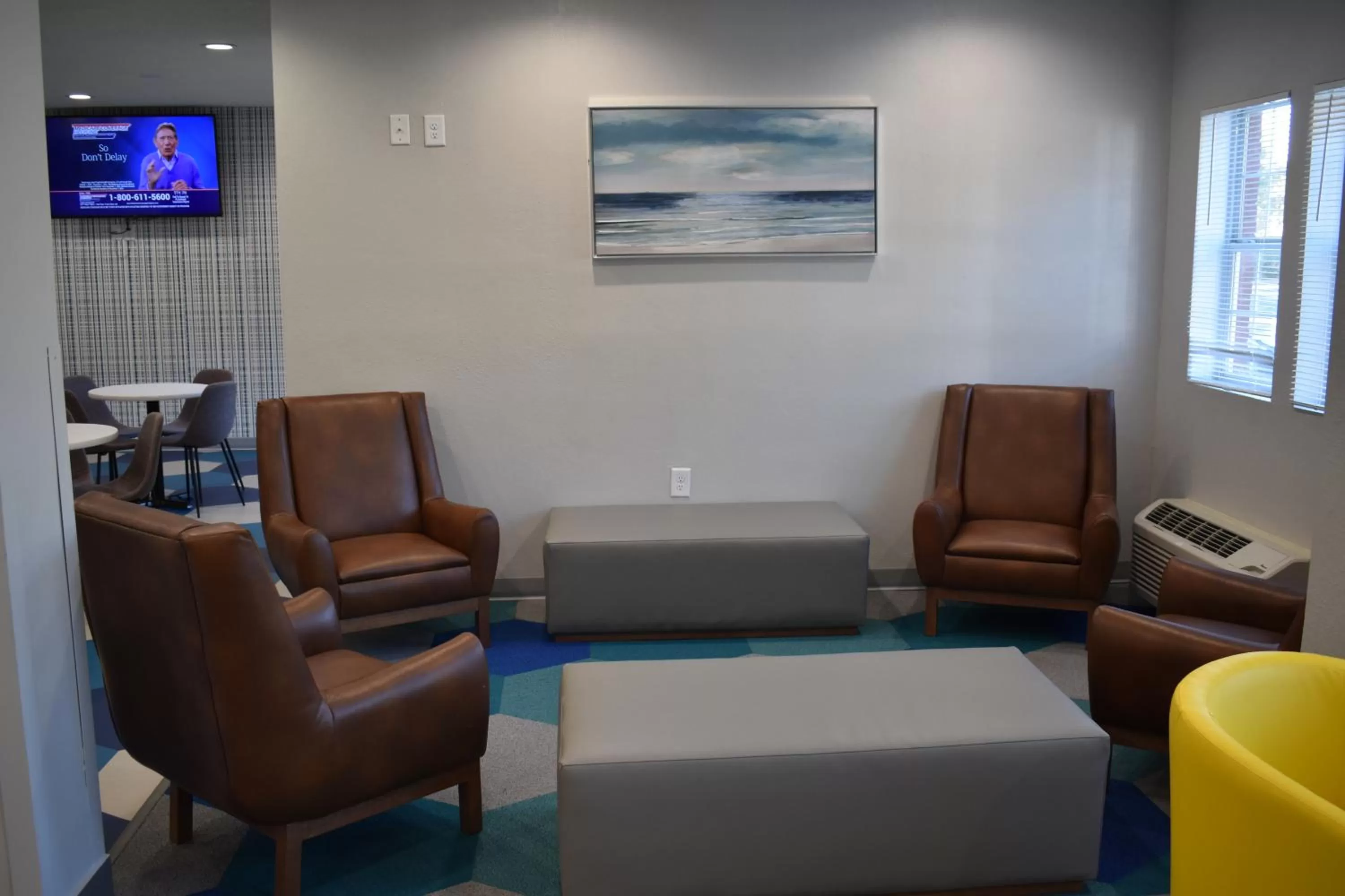 Seating area in Microtel Inn & Suites by Wyndham Stockbridge/Atlanta I-75