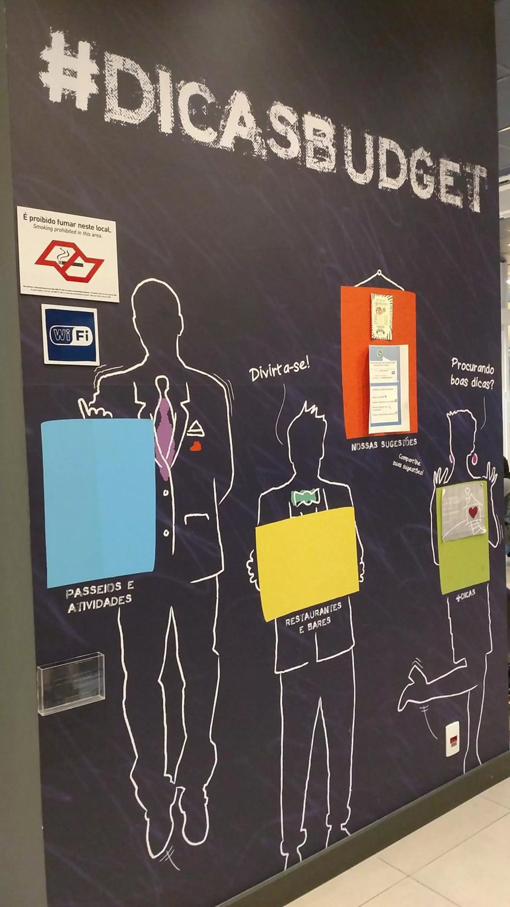 Decorative detail in ibis budget Osasco