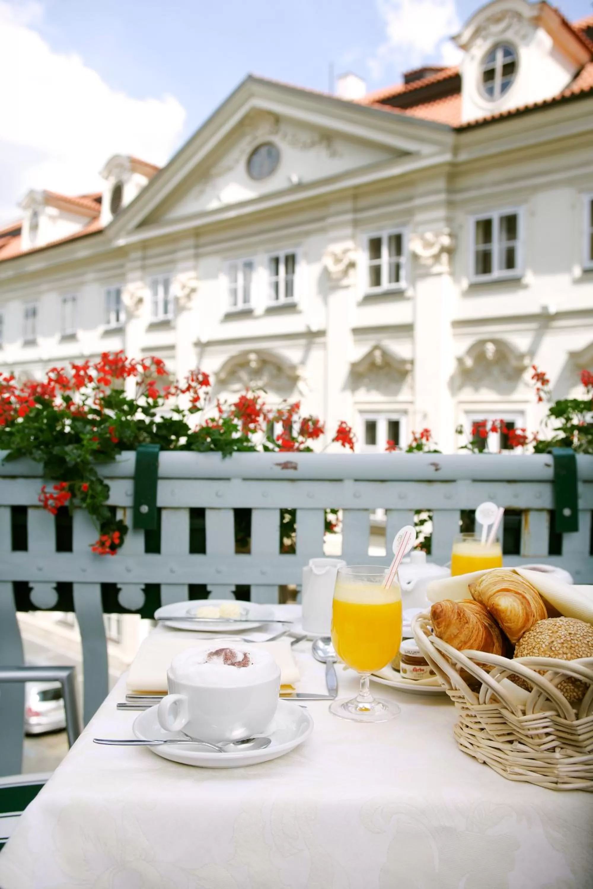 Balcony/Terrace in Art Nouveau Palace Hotel