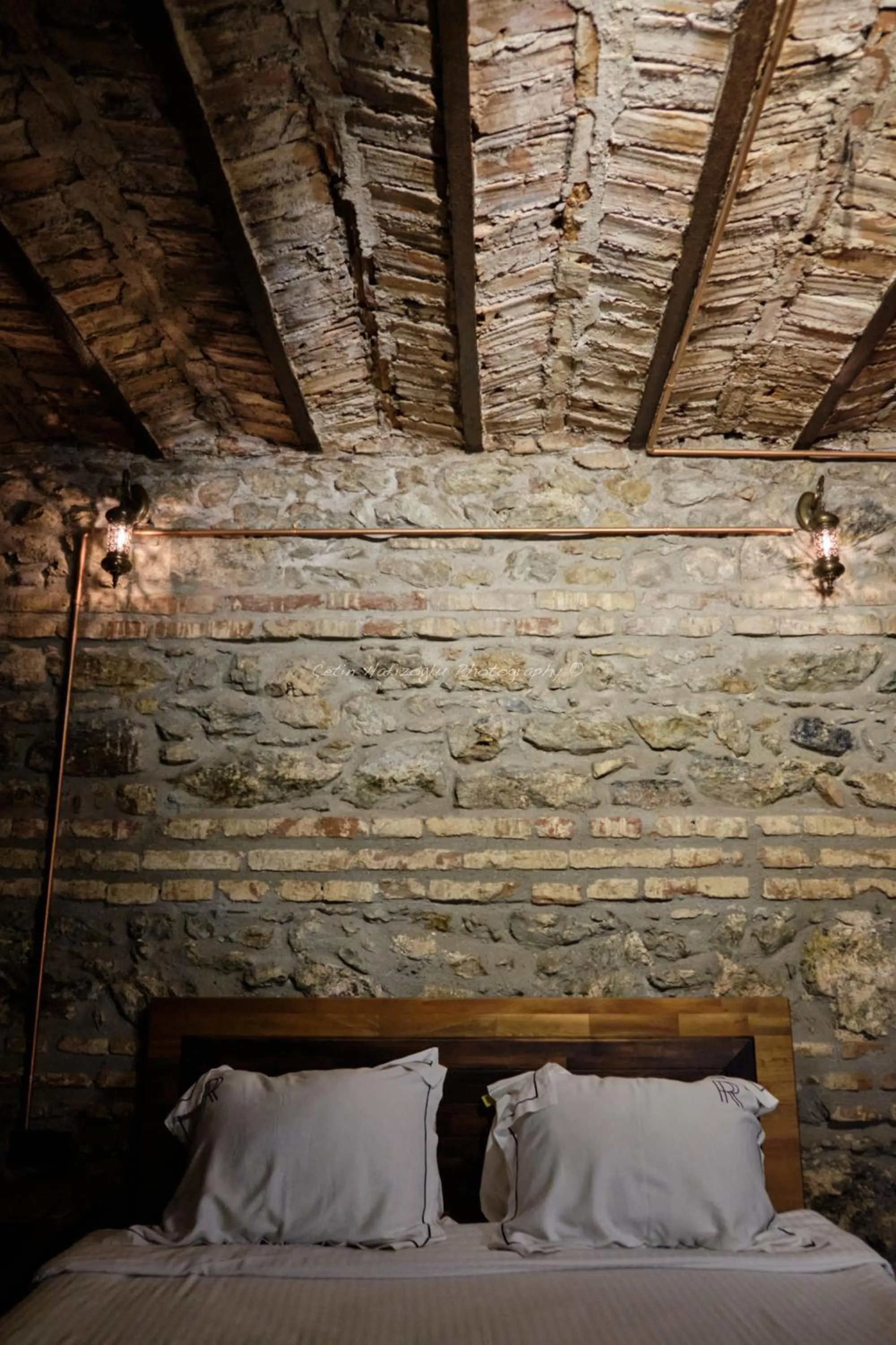 Decorative detail, Bed in Roya Rooms